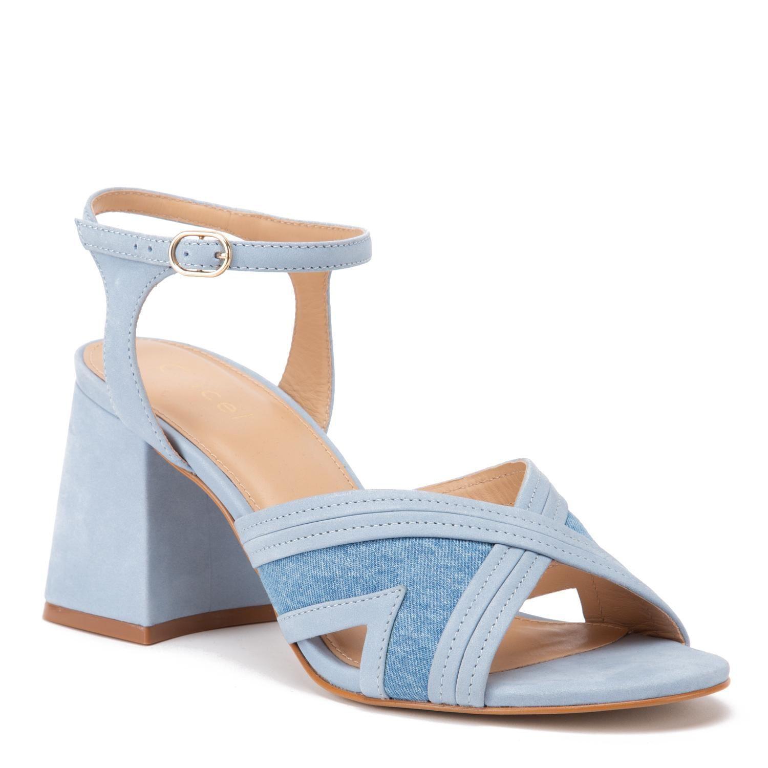 Sandalia mujer Gacel denim Benedita 0660321-2