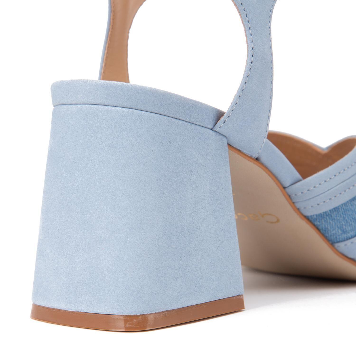 Sandalia mujer Gacel denim Benedita 0660321-3