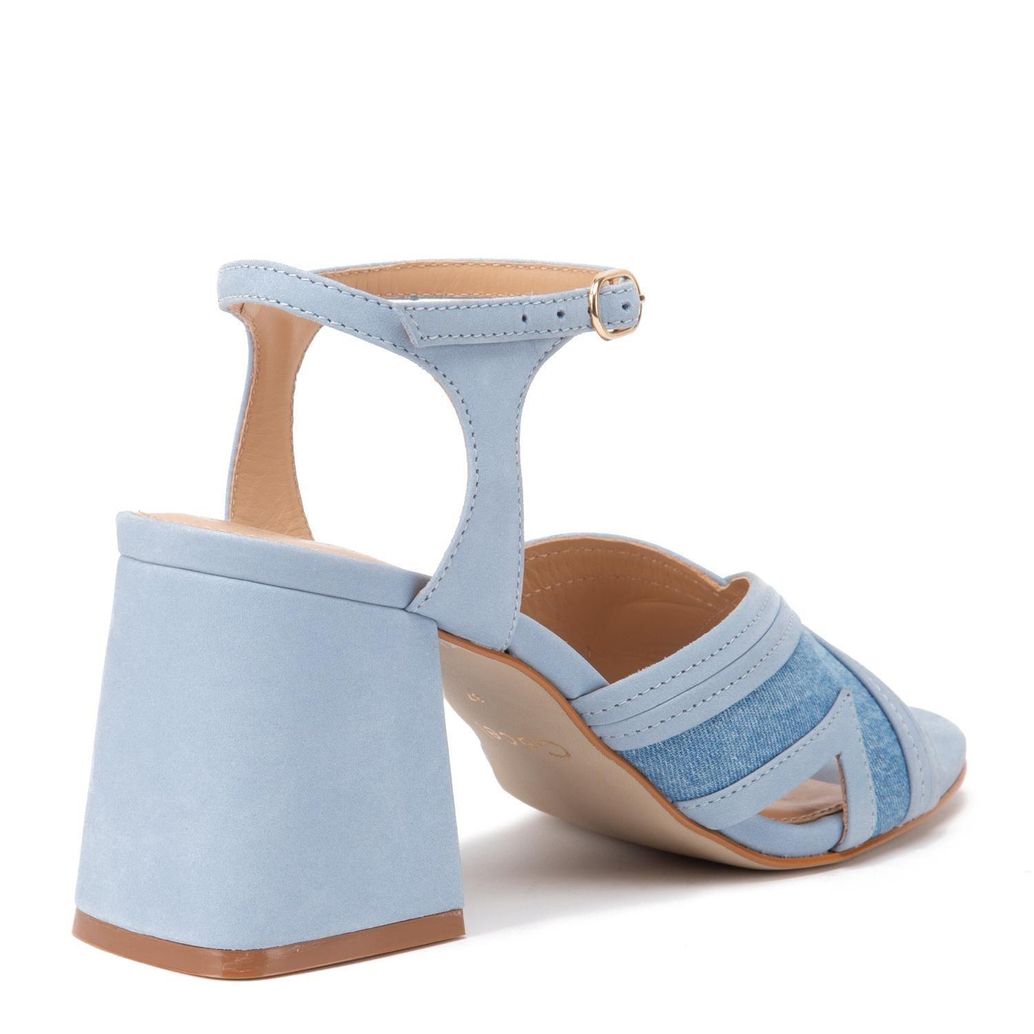 Sandalia mujer Gacel denim Benedita 0660321-4