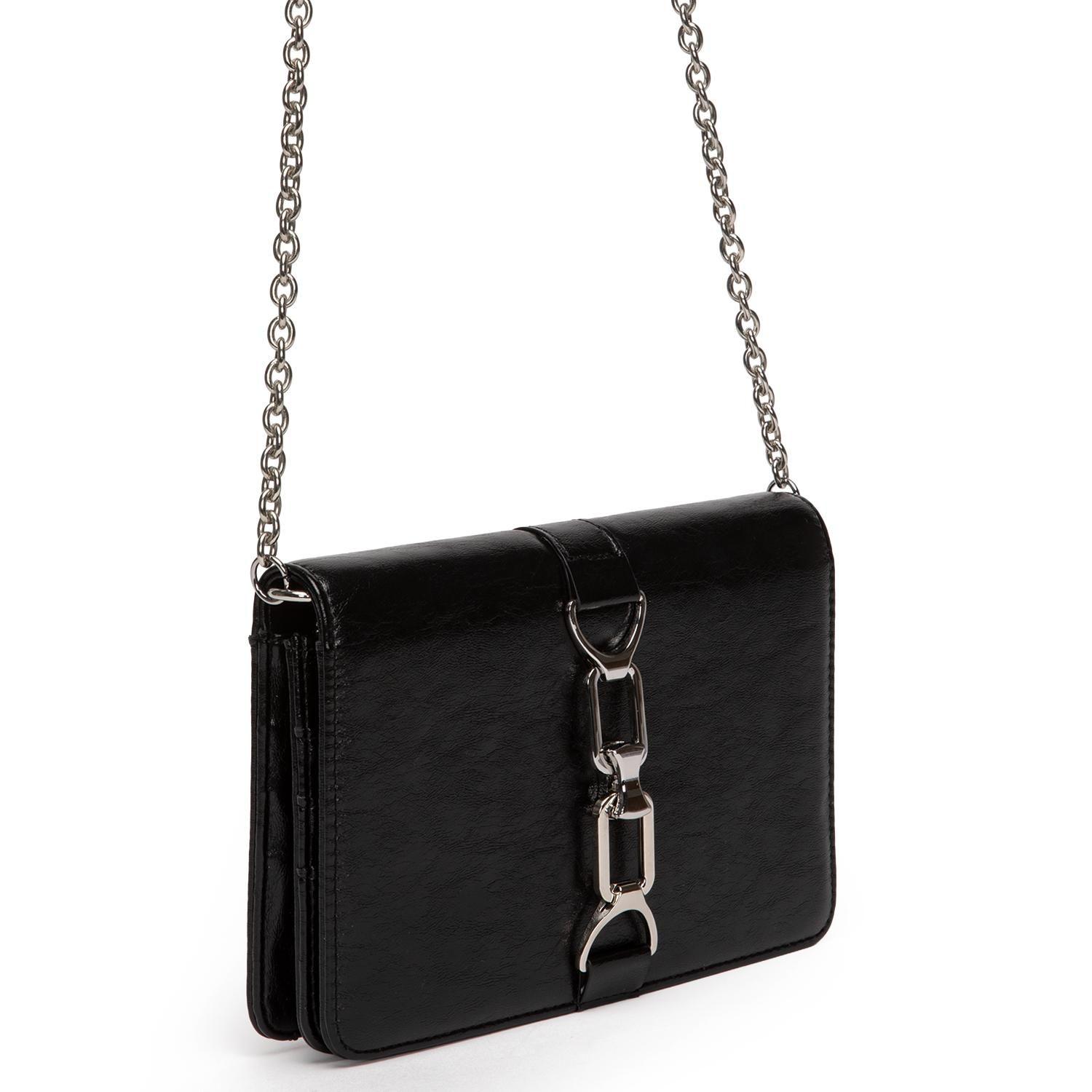 Cartera mujer Gacel negro clutch-2