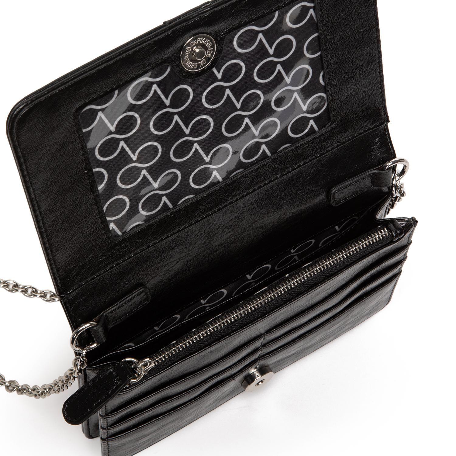 Cartera mujer Gacel negro clutch-4