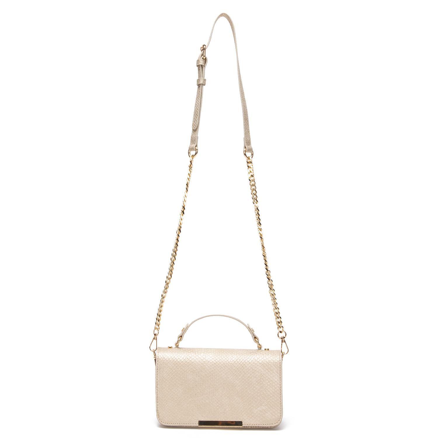 Cartera mujer Gacel dorado clutch-2