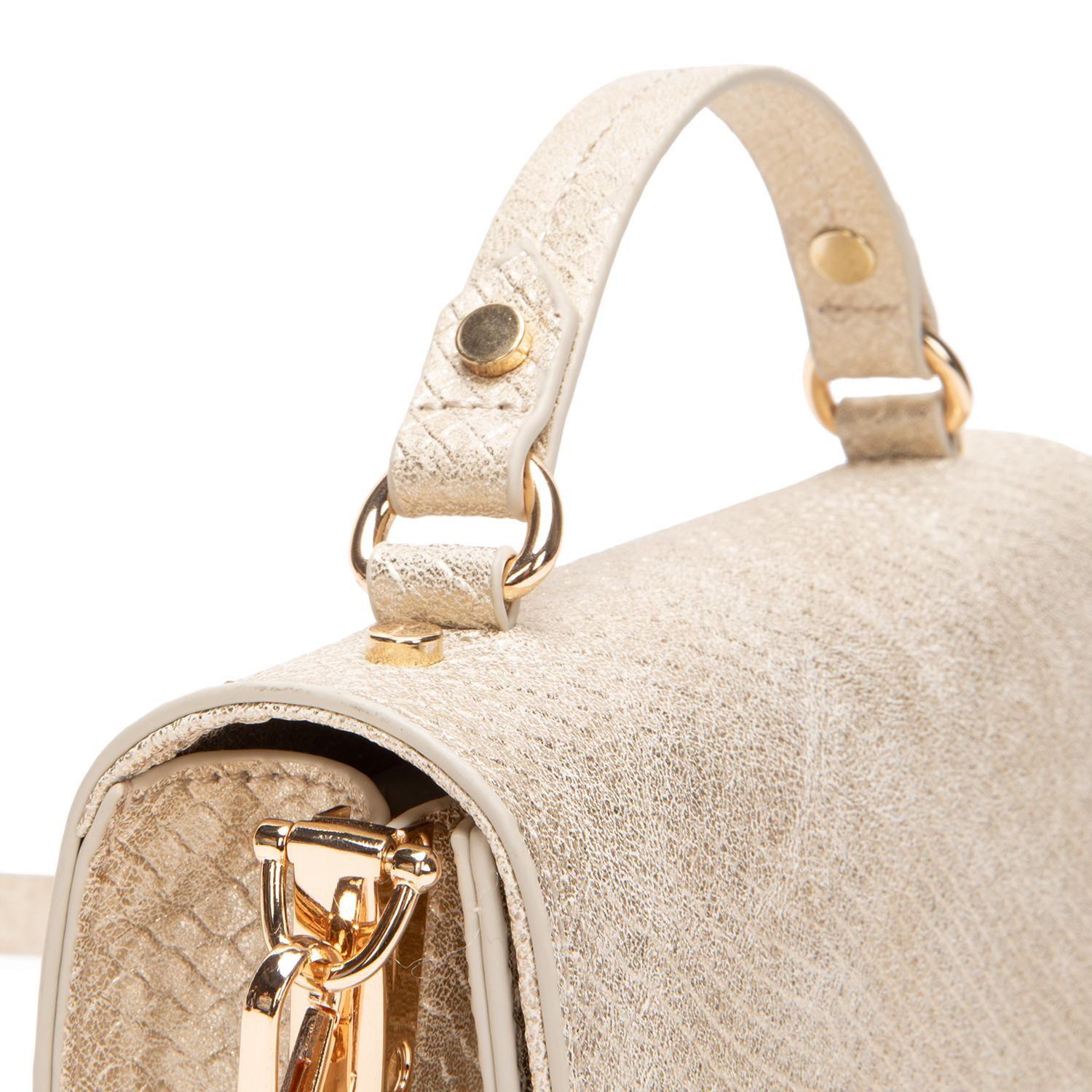 Cartera mujer Gacel dorado clutch-4