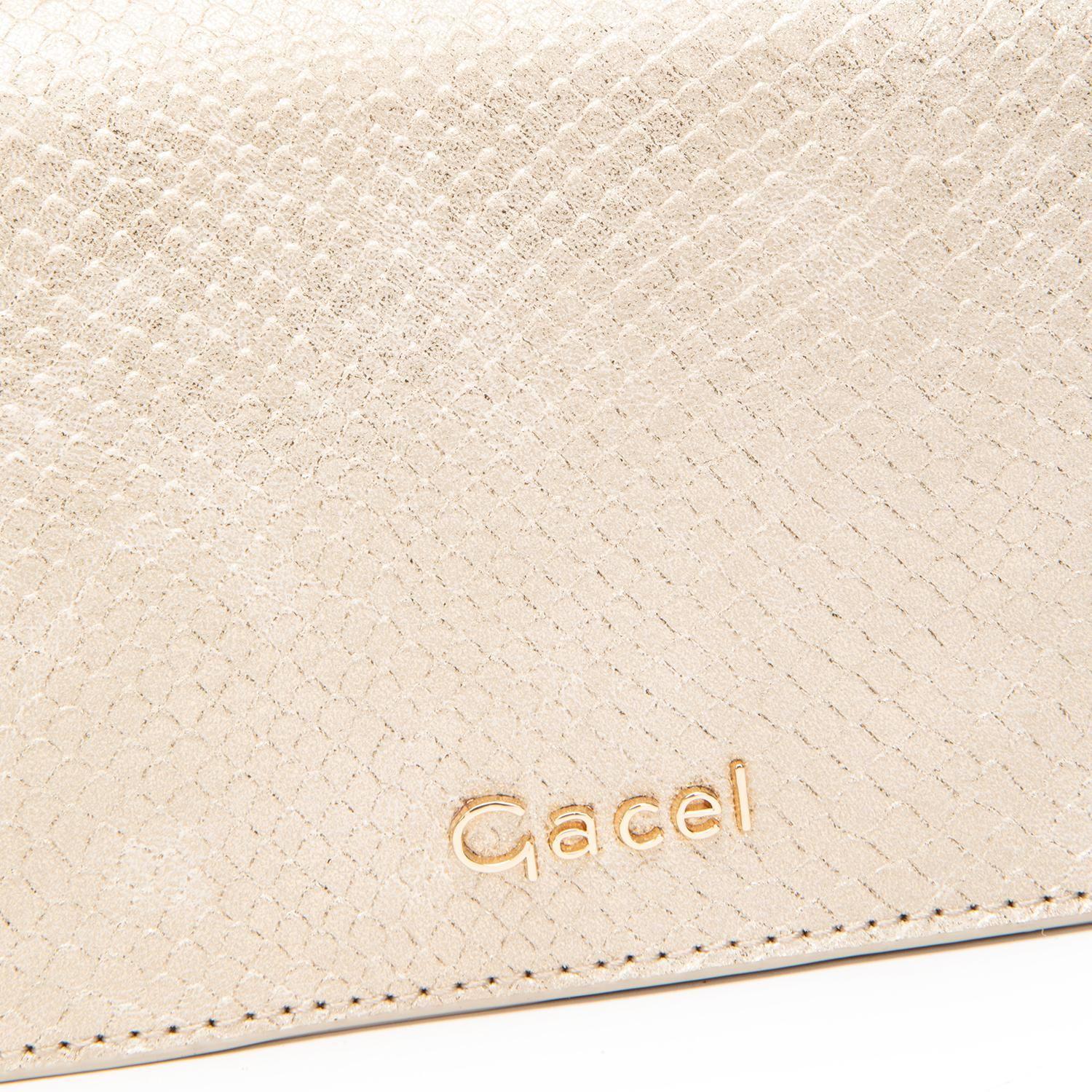 Cartera mujer Gacel dorado clutch-5