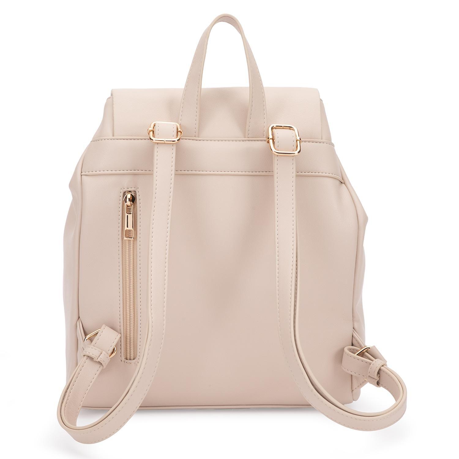 Mochila mujer Gacel off white pequeña-3