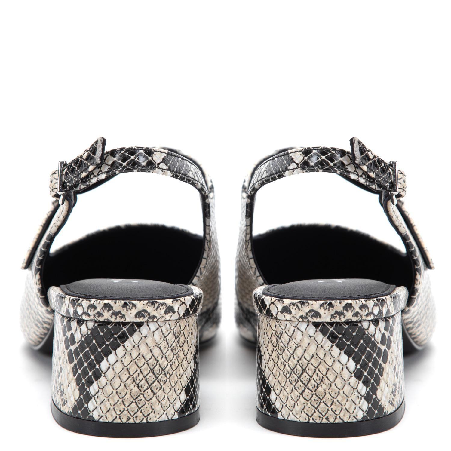 Zapato de cuero mujer Gacel animal print Koko-4