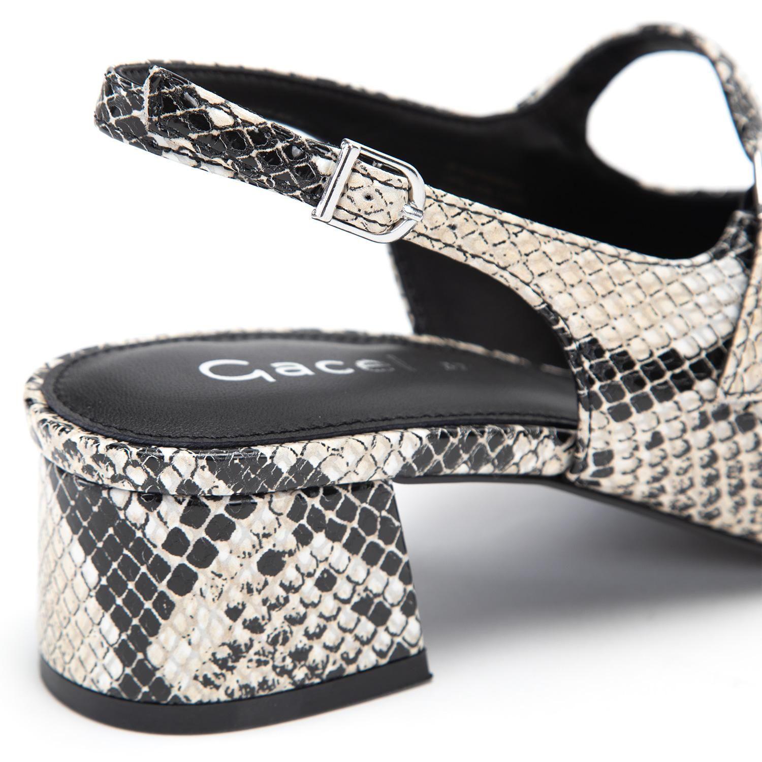 Zapato de cuero mujer Gacel animal print Koko-6
