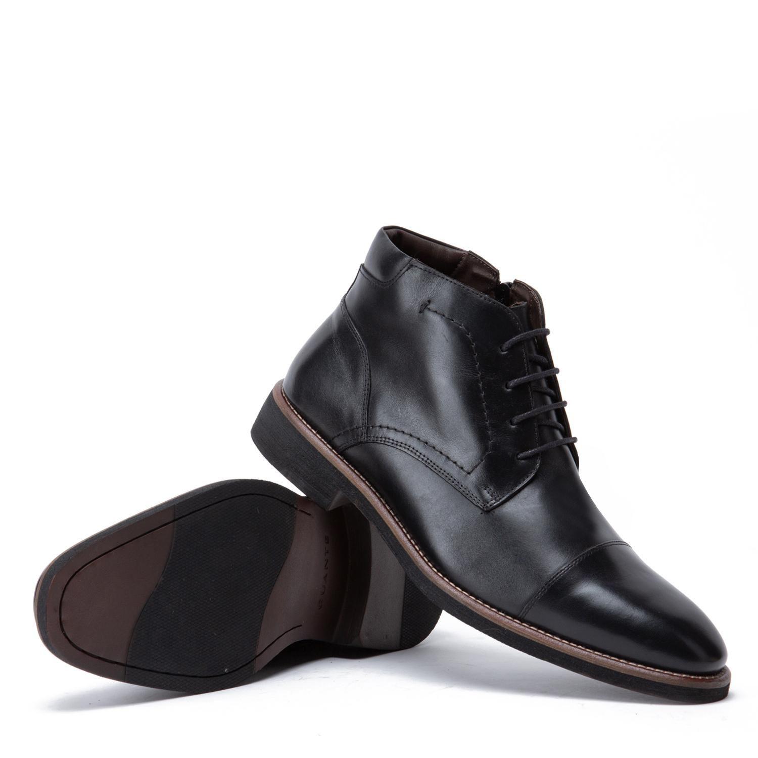 Botin de cuero hombre Guante negro Berlin 0035855-3