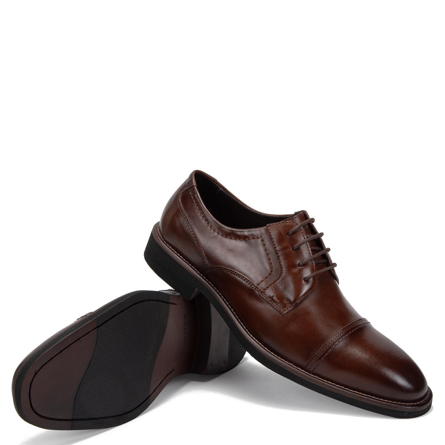 Zapato de cuero hombre Guante brandy Berlin 0036525-3