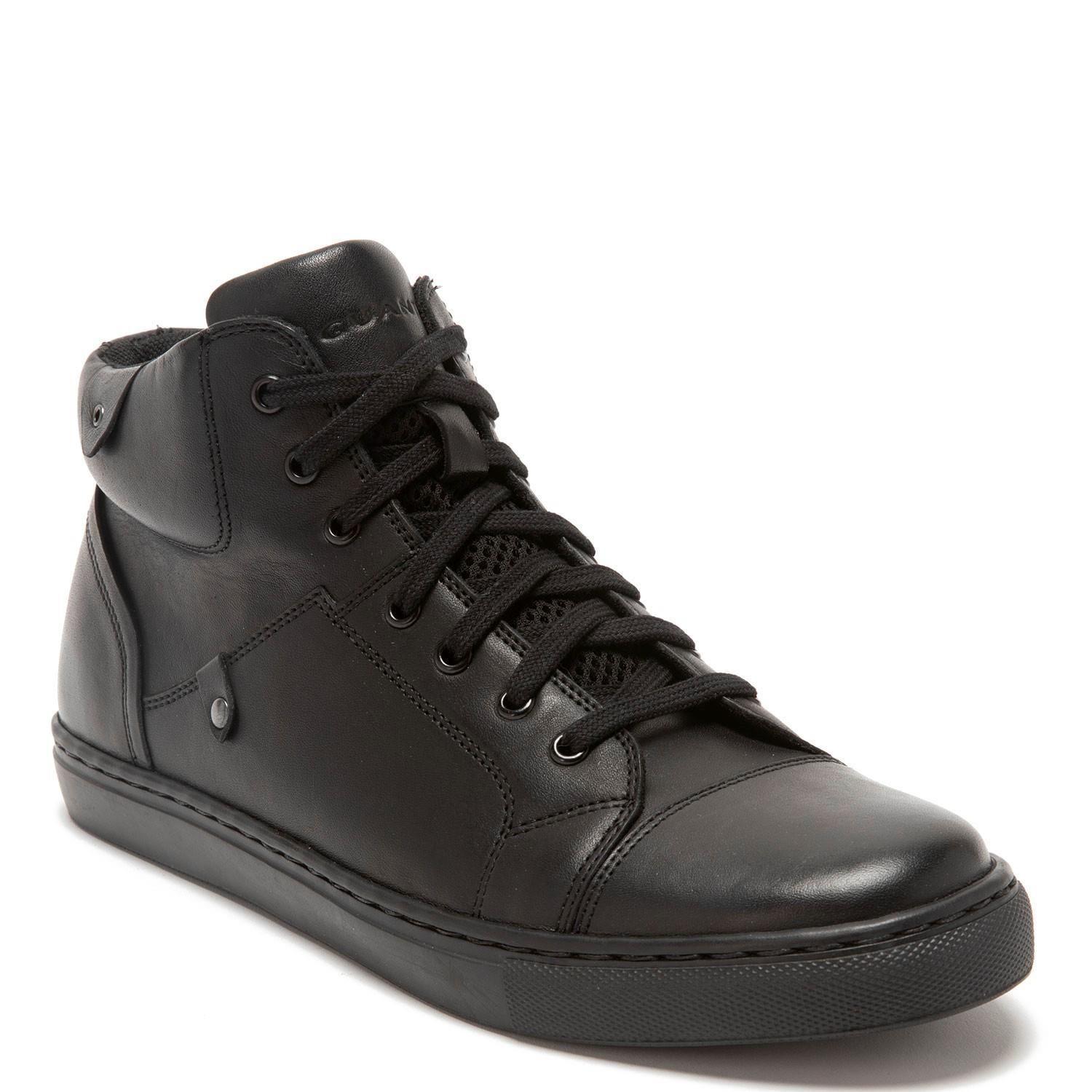 Botin de cuero hombre Guante Negro Villareal-2