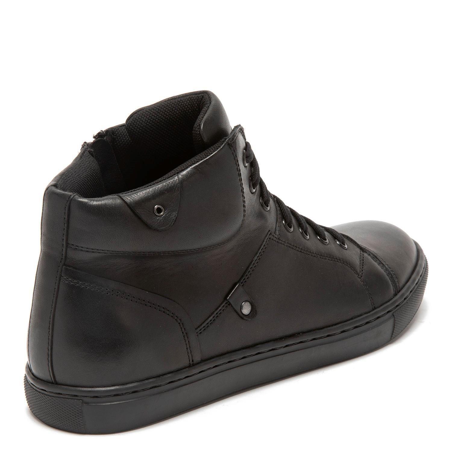Botin de cuero hombre Guante Negro Villareal-4