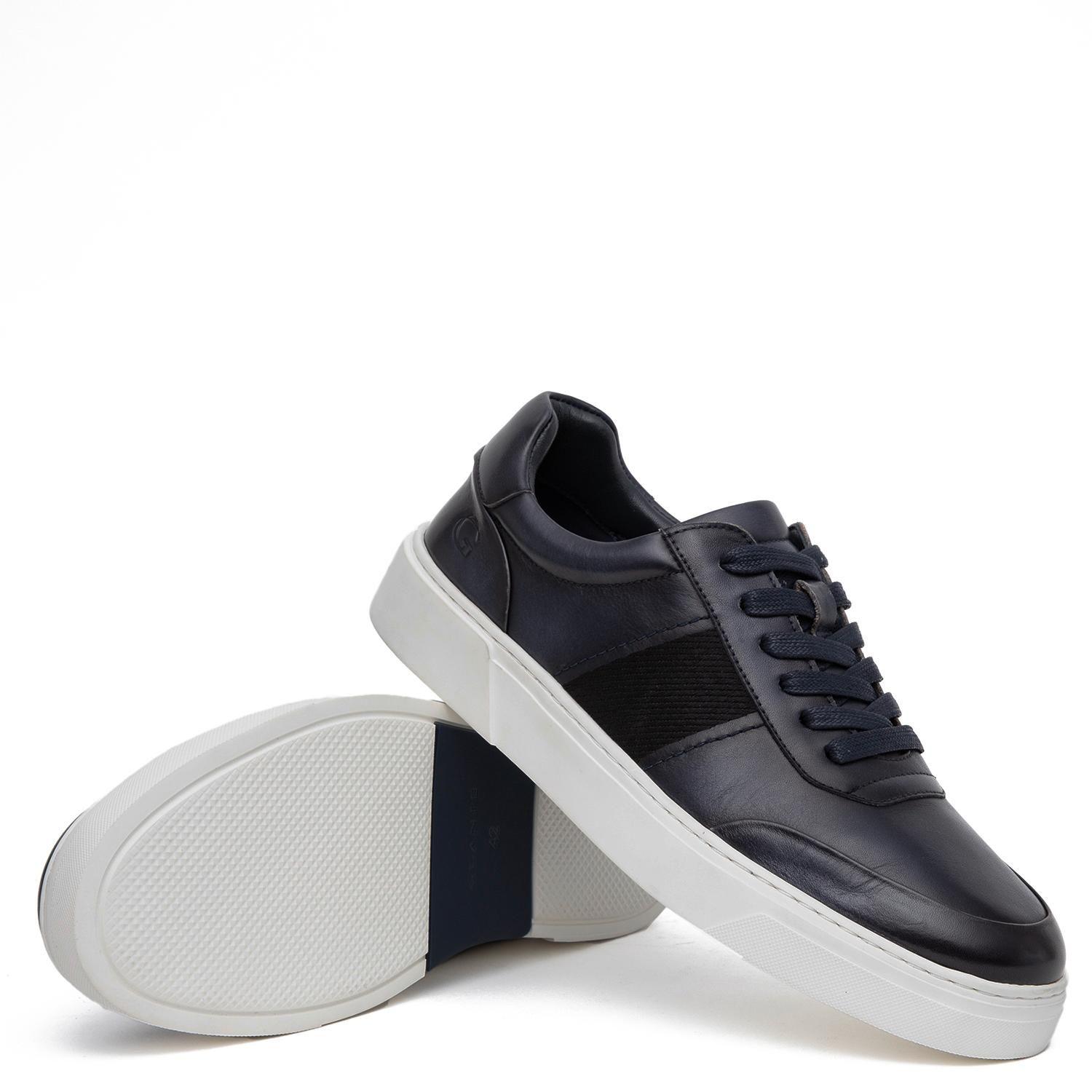 Zapatilla de cuero hombre Guante marino Chipre-3
