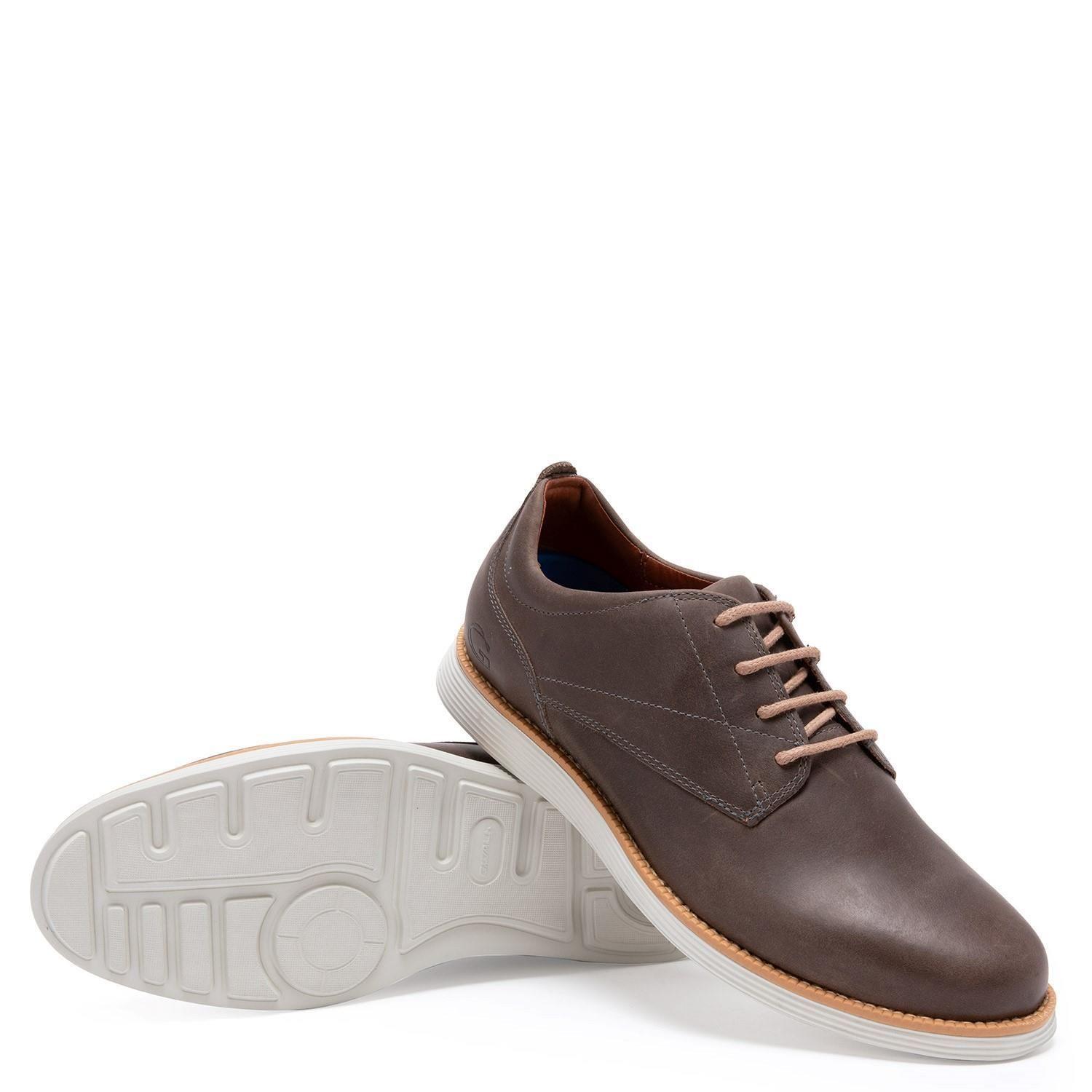 Zapato de cuero hombre Guante Gris Prince 0035488-3