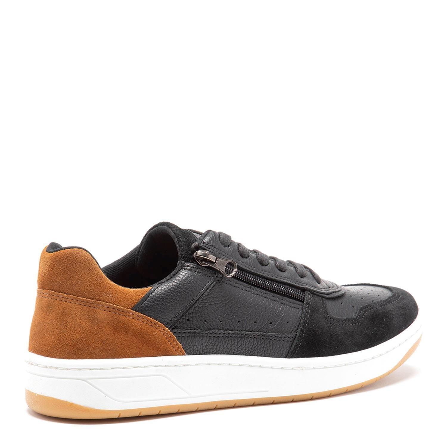 Zapatilla de cuero hombre Guante negro Tesla 0035500-4