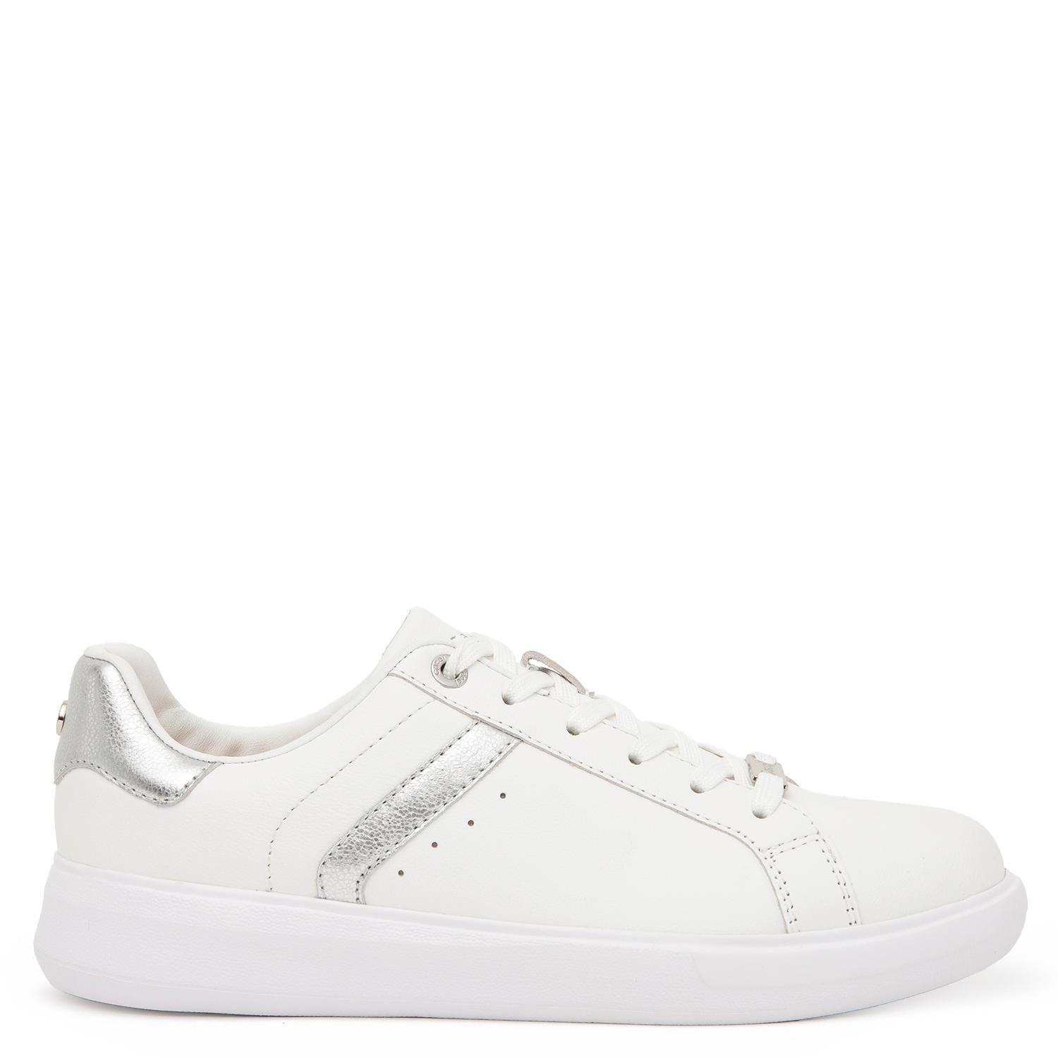 Zapatilla de cuero mujer Gacel blanco Rosalia-0
