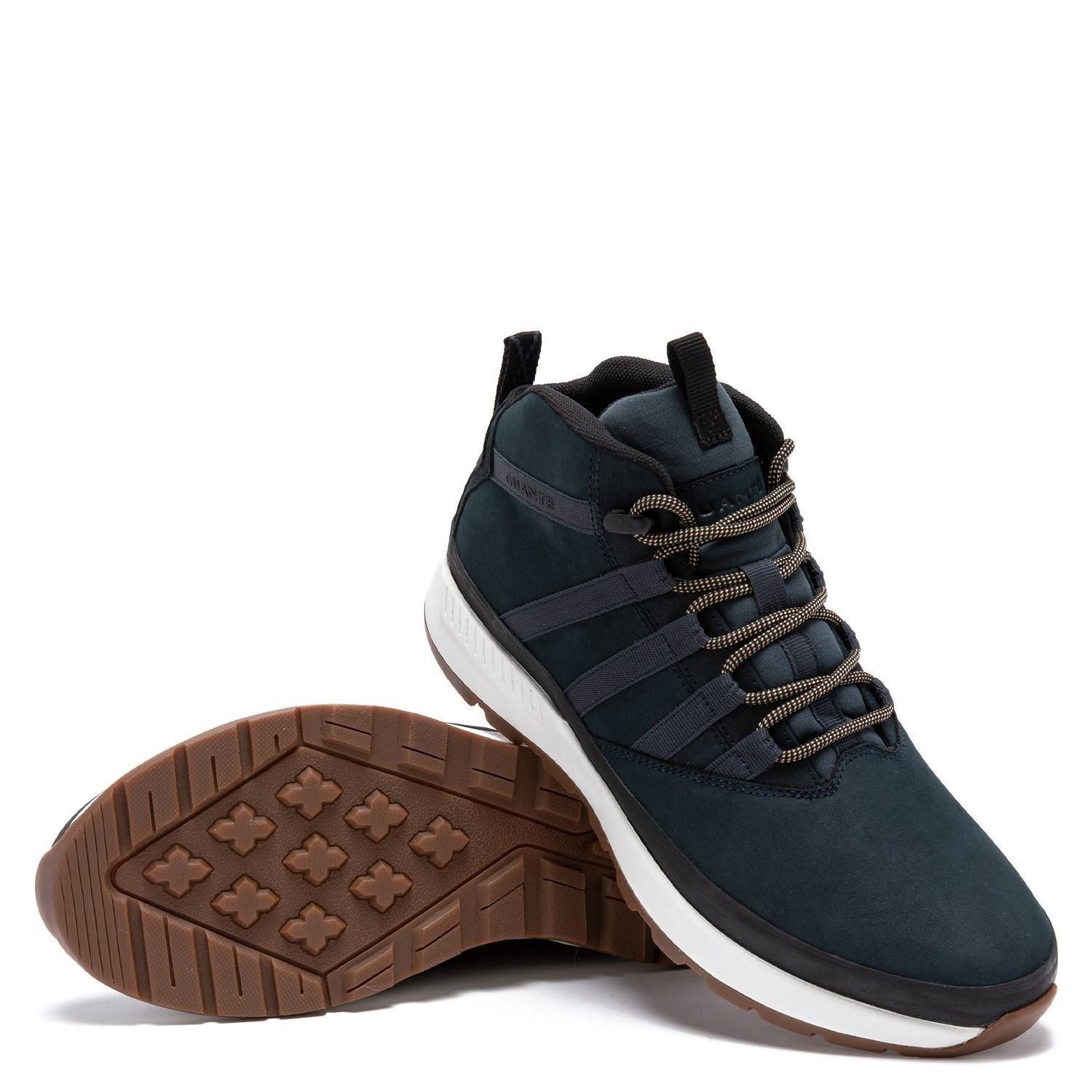Zapatilla de cuero hombre Guante Marino Maine 0035346-3
