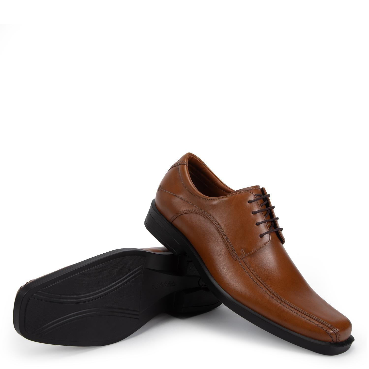 Zapato de cuero hombre Guante camel Firenze 0033147-3