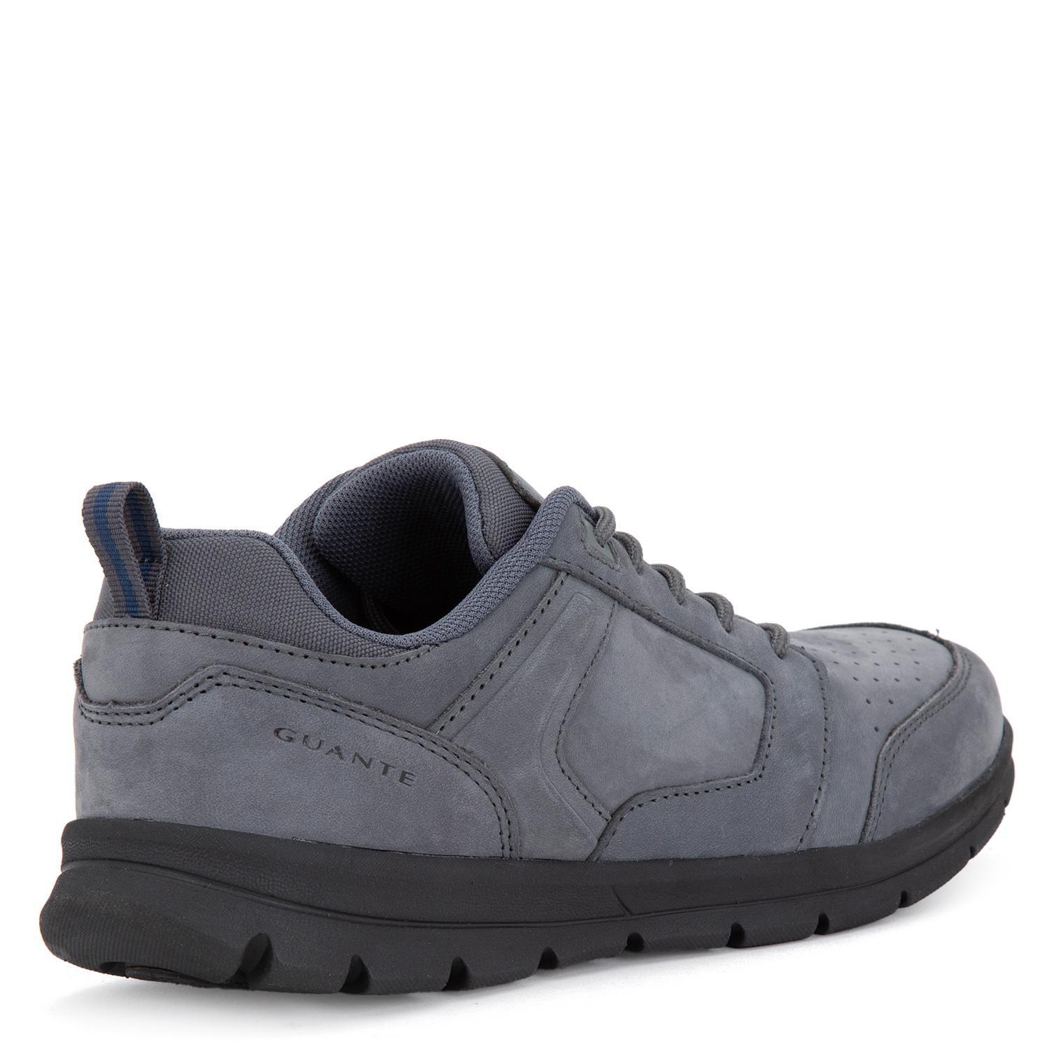 Zapato de cuero hombre Guante gris Conway 0035609-2