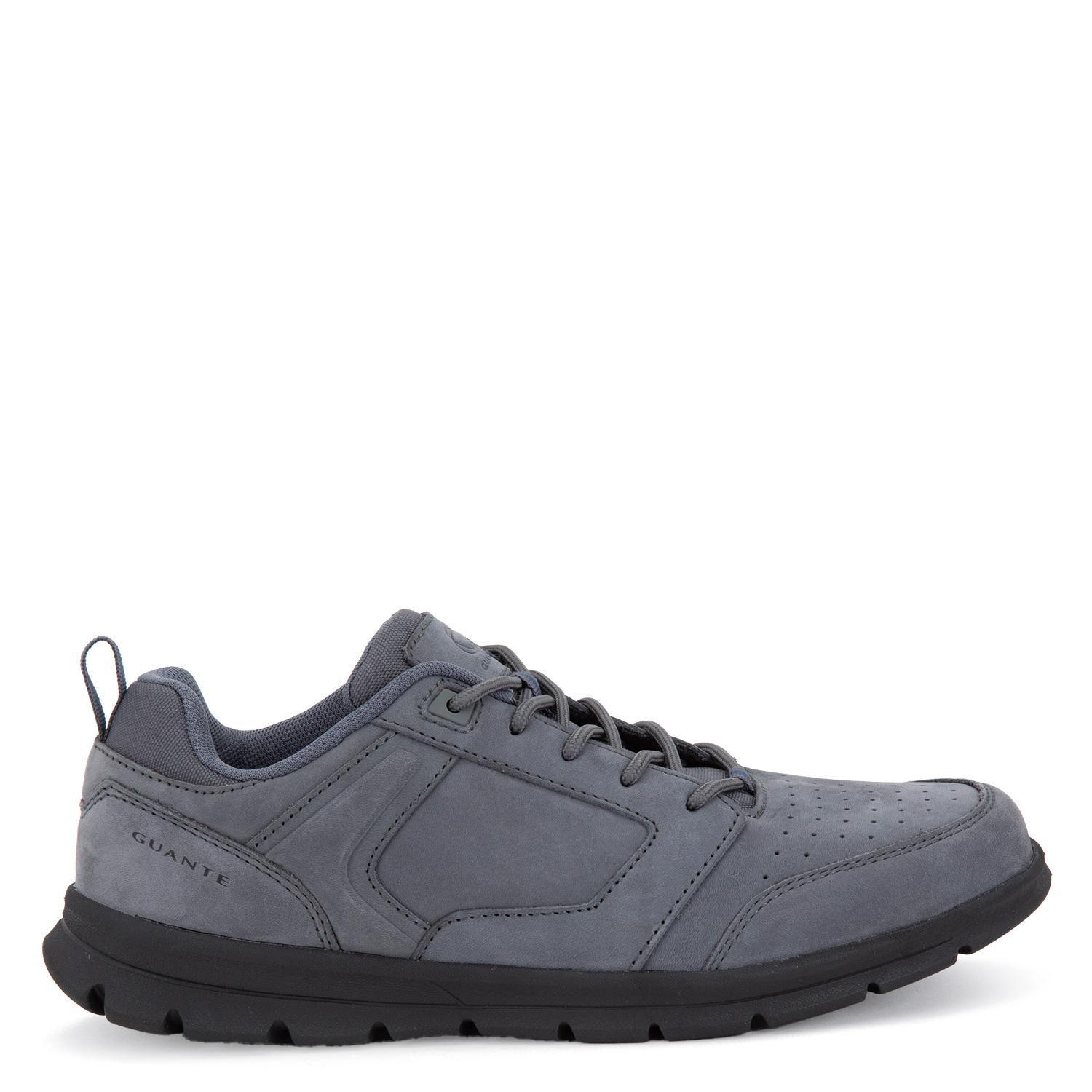 Zapato de cuero hombre Guante gris Conway-0