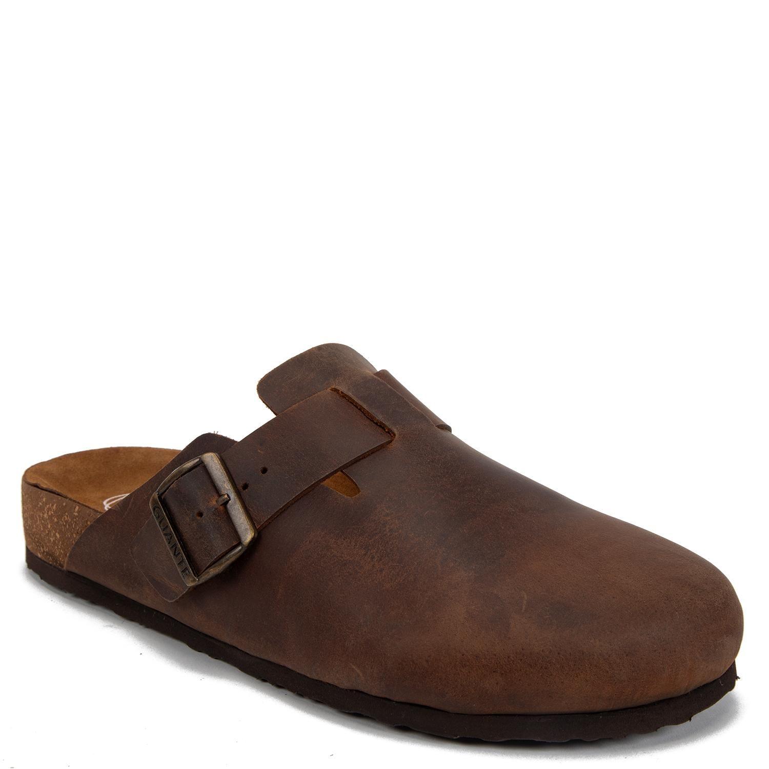Sandalia de cuero hombre Guante chocolate Creta-2