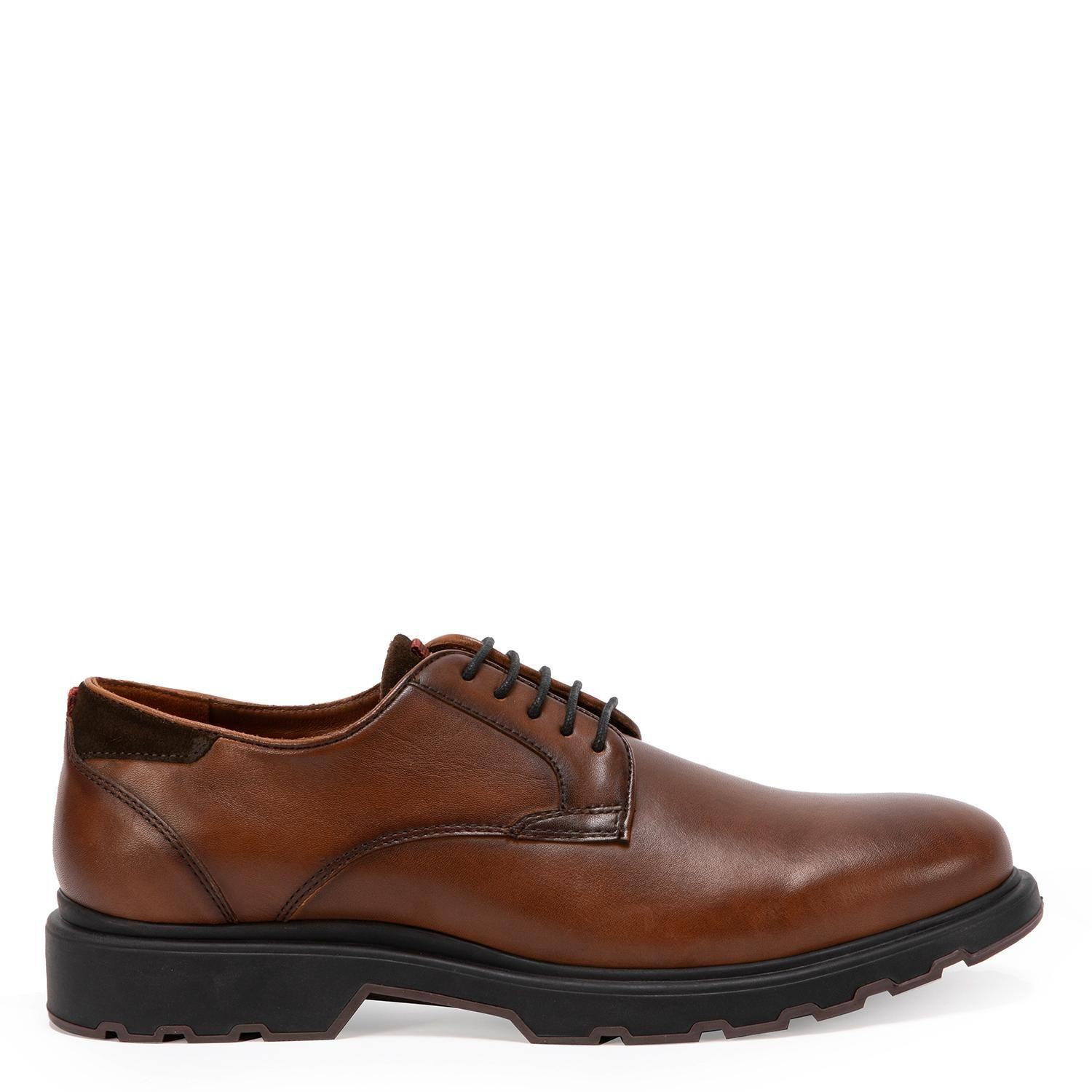 Zapato de cuero hombre Guante Marron Nashville 0035595-0