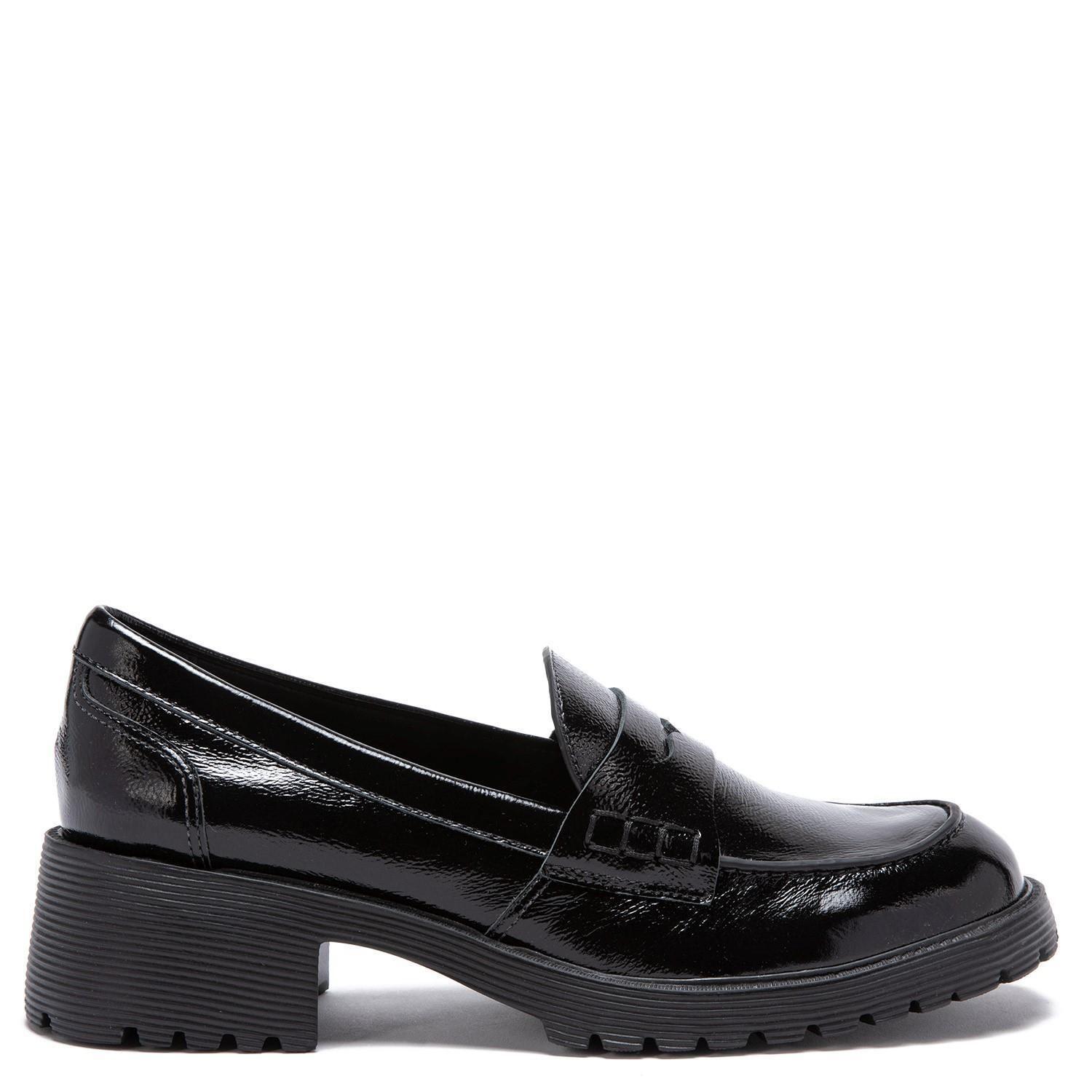 Mocasin de cuero mujer Gacel Negro Belen 0659161-0