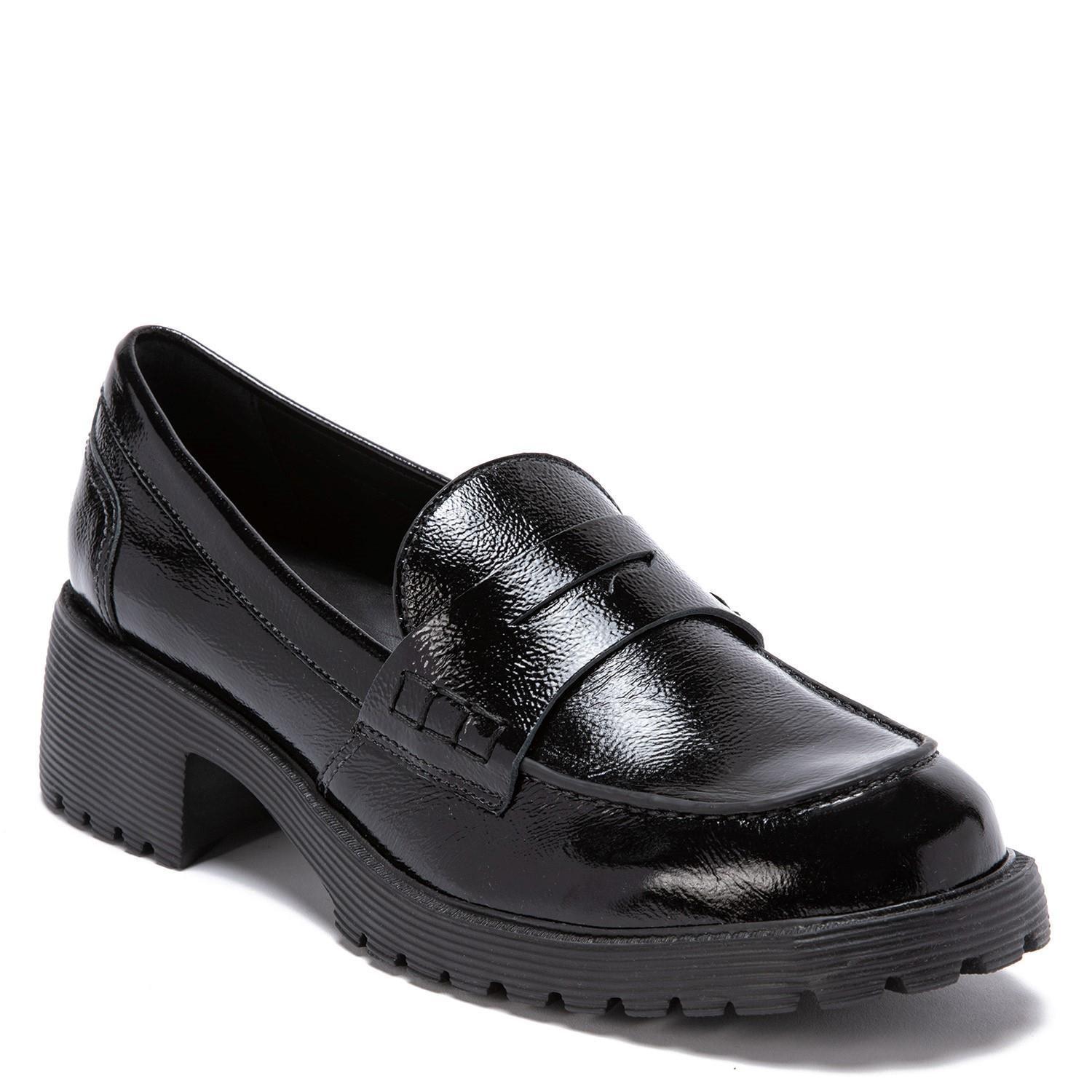 Mocasin de cuero mujer Gacel Negro Belen 0659161-2