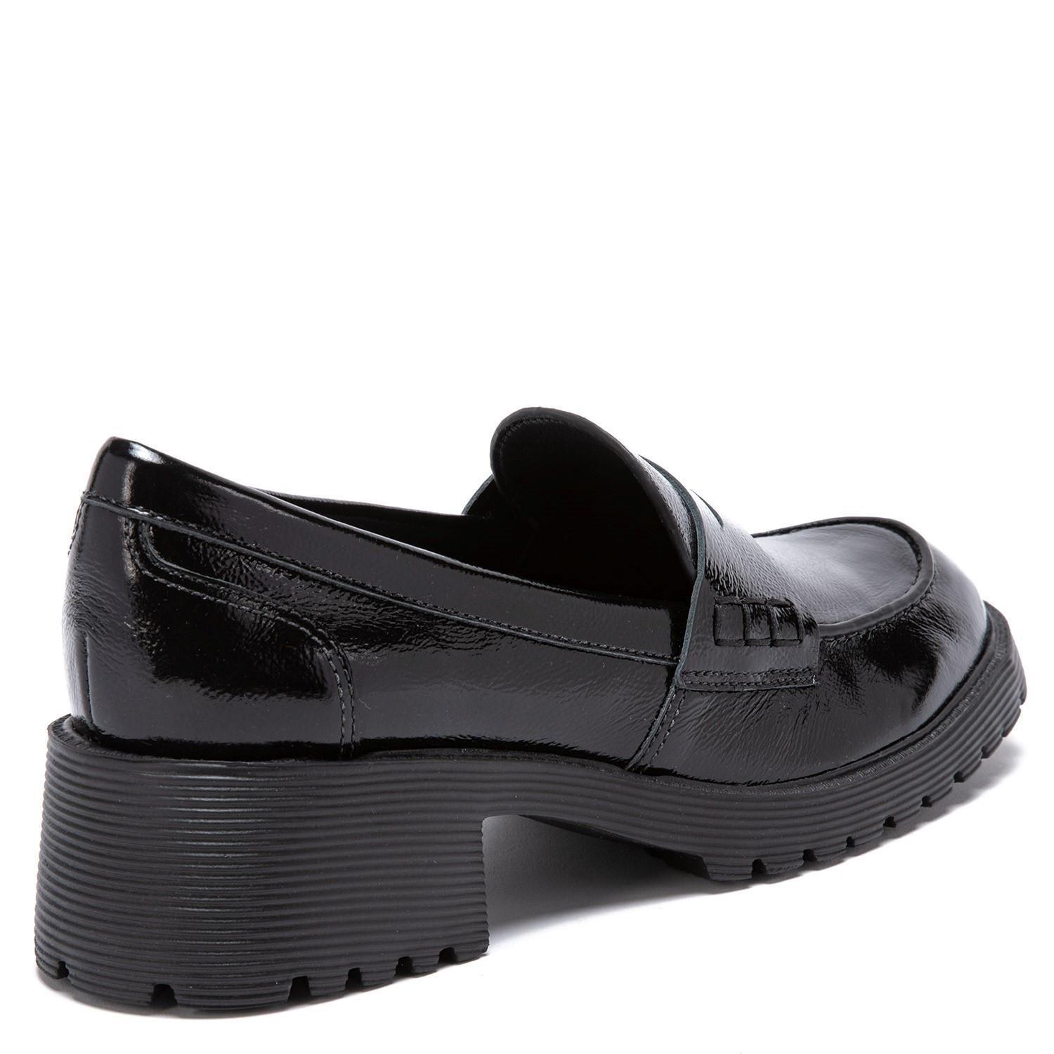 Mocasin de cuero mujer Gacel Negro Belen 0659161-4