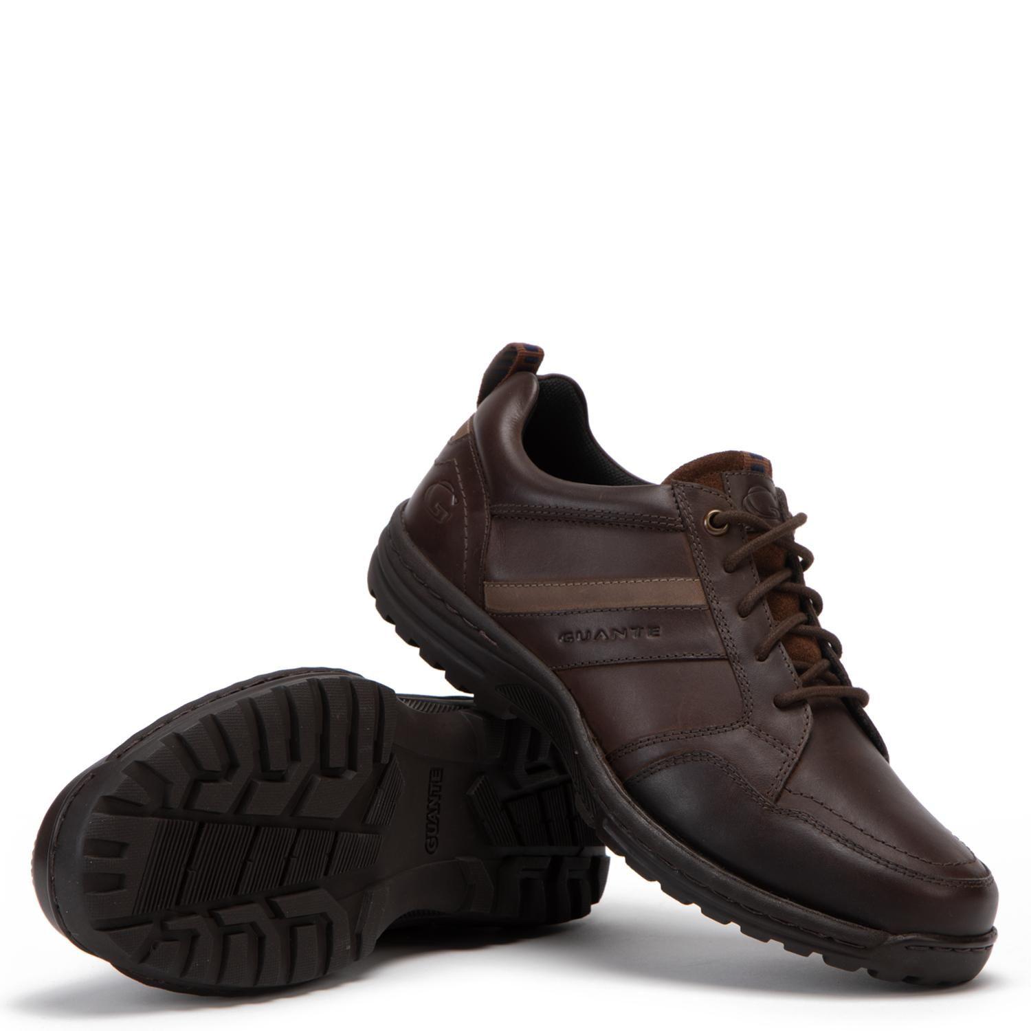 Zapato de cuero hombre Guante tostado Dortmund-3