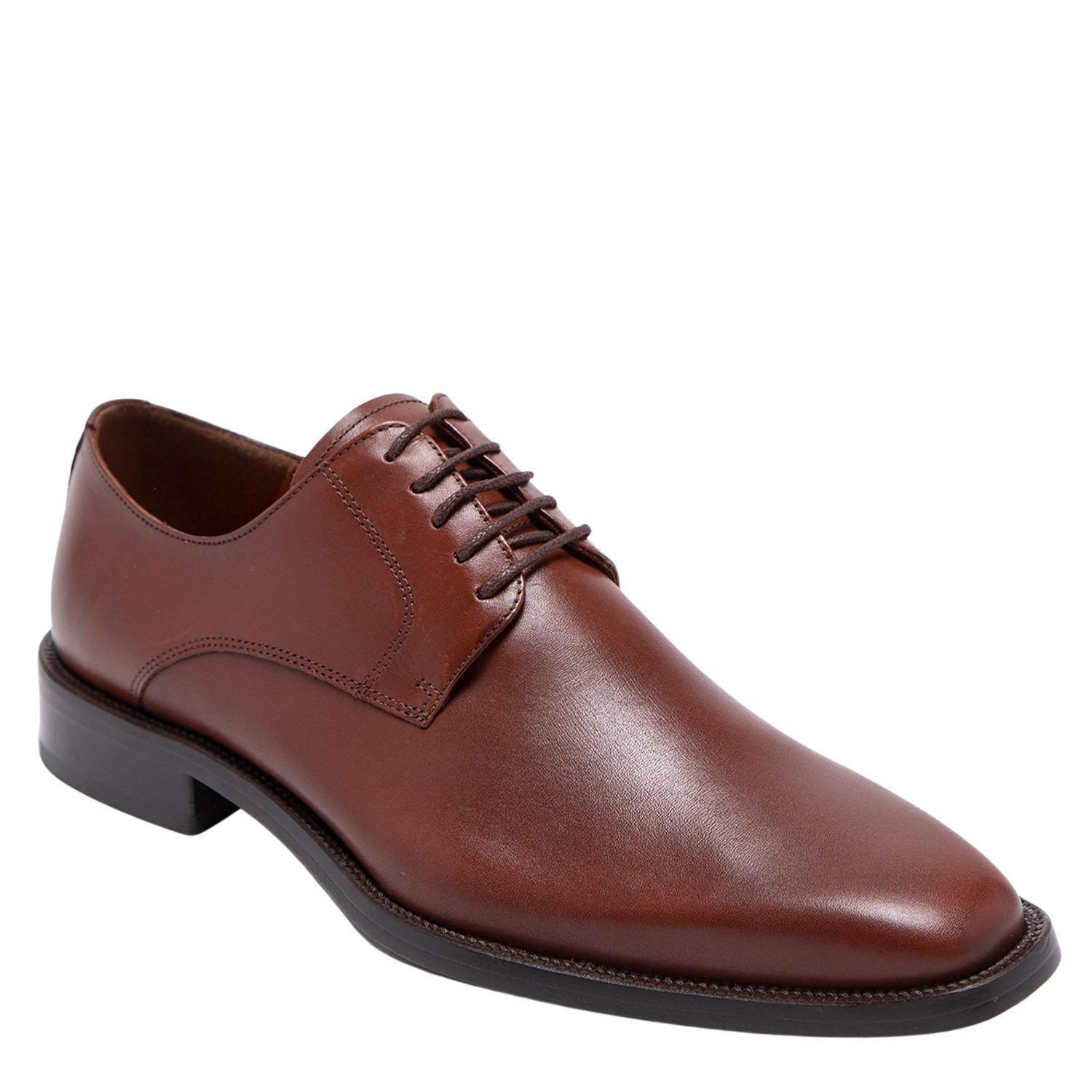 Zapato de cuero hombre Guante brandy Suela-2