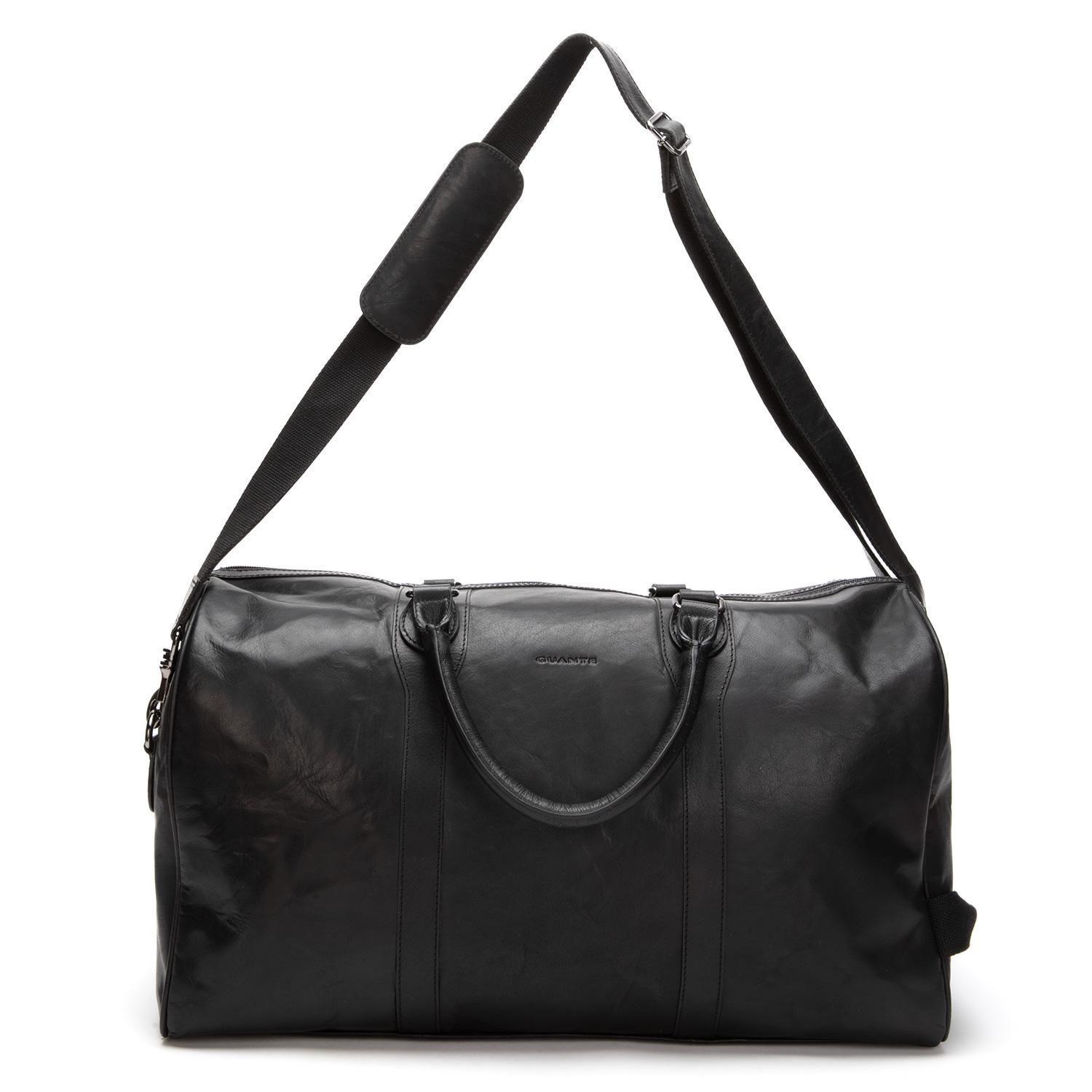 Bolso de cuero hombre Guante negro-1