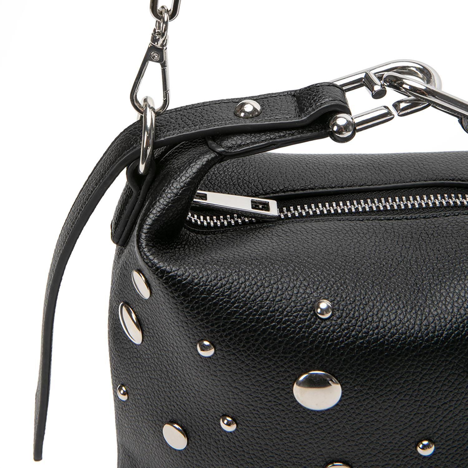 Cartera mujer Gacel negro bandolera pequeña-4
