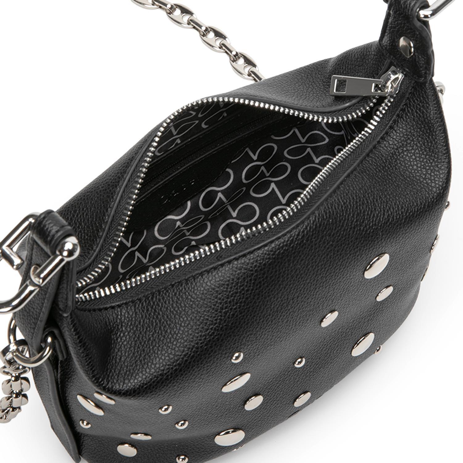 Cartera mujer Gacel negro bandolera pequeña-6