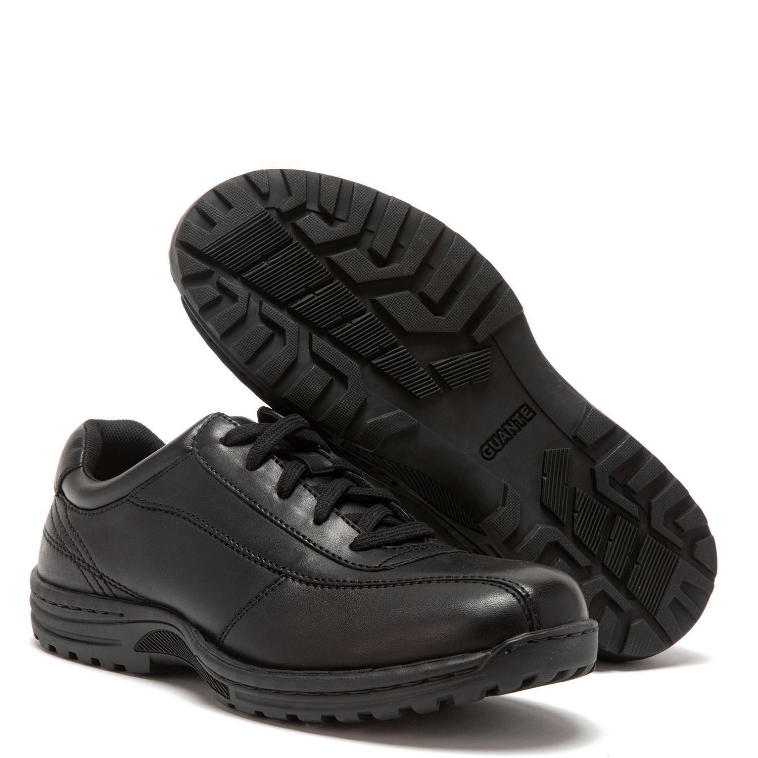 Zapato de cuero hombre Guante Negro Dortmund-3