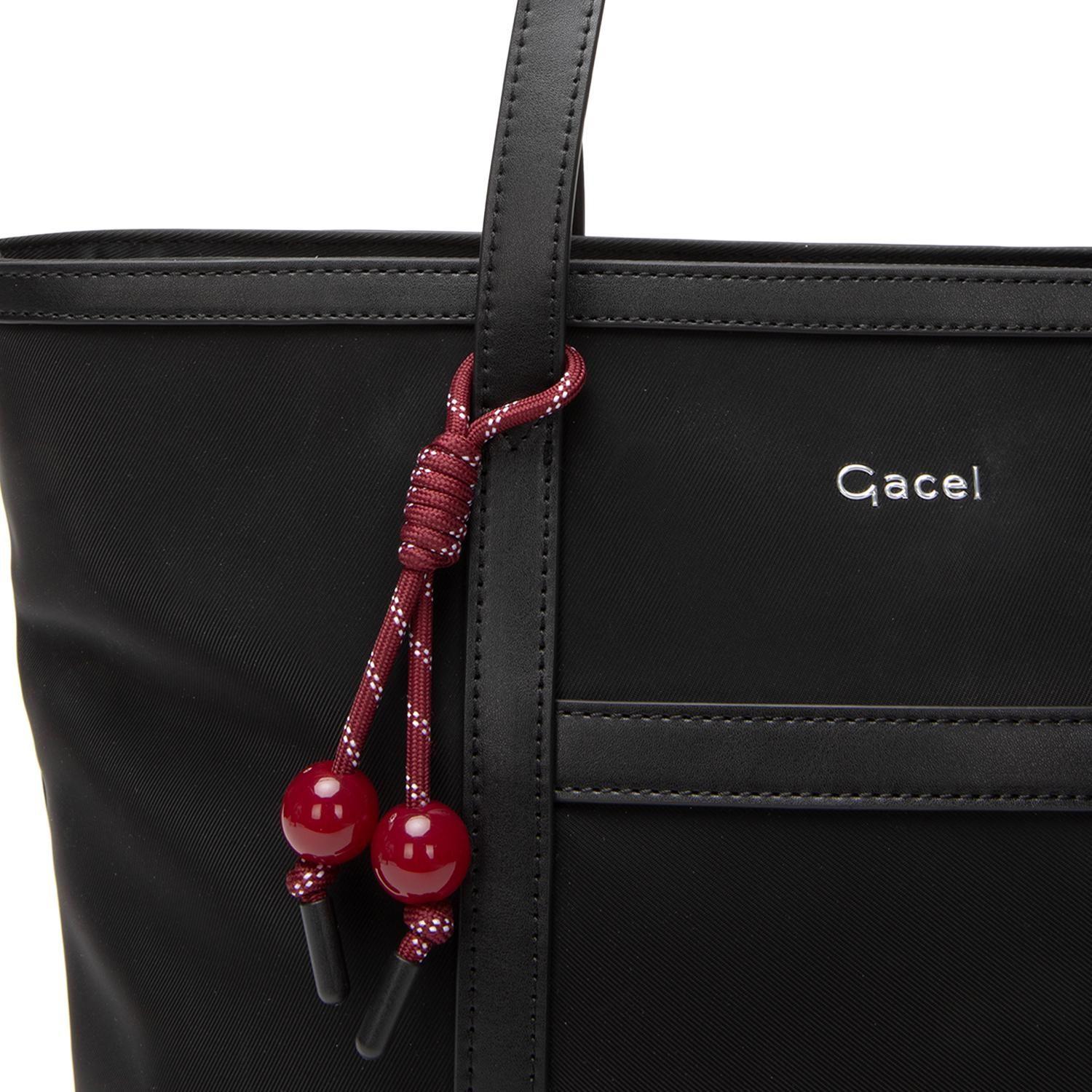 Cartera mujer Gacel negro shopping-3