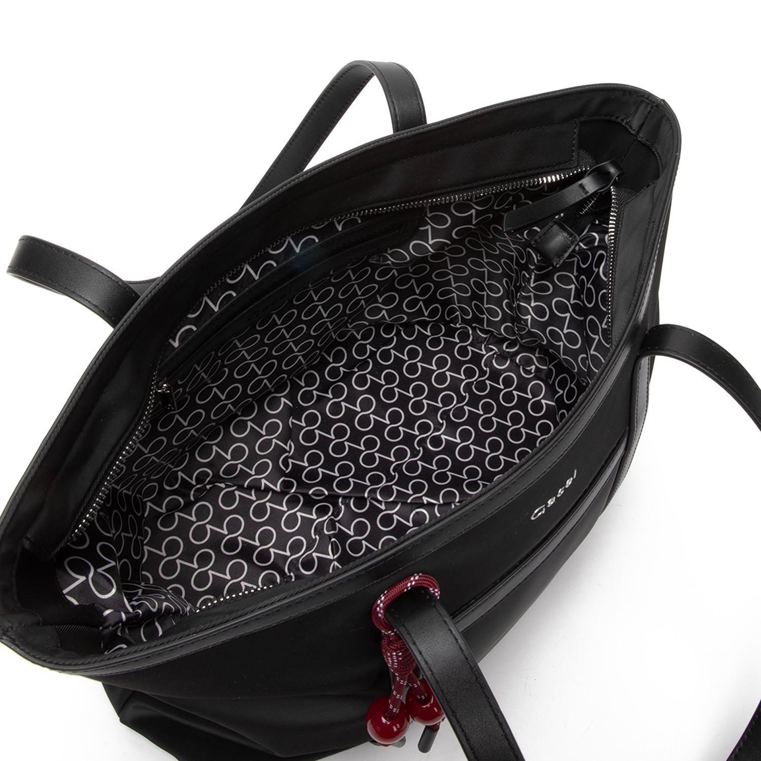 Cartera mujer Gacel negro shopping-4