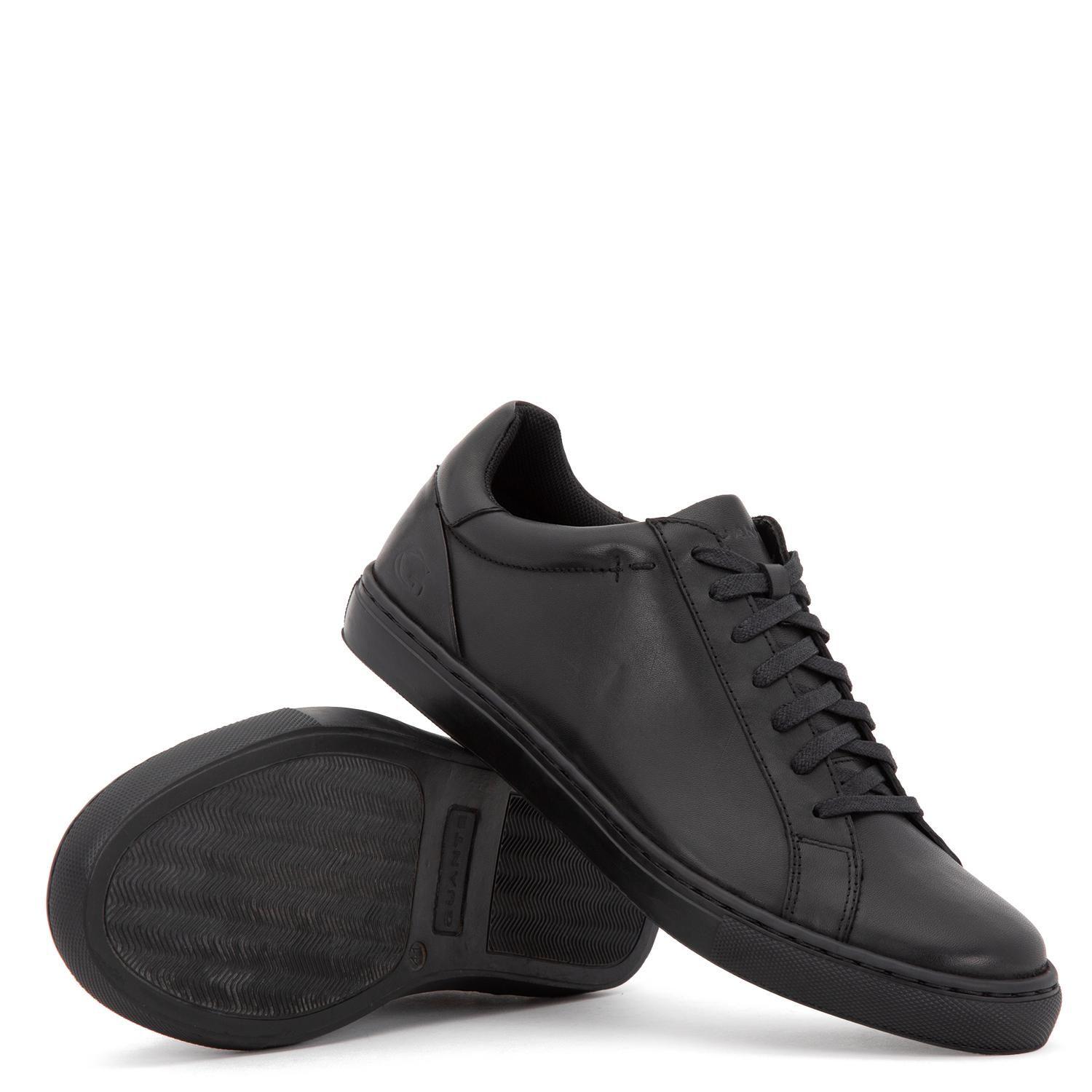 Zapato de cuero hombre Guante negro Villareal 0035781-2
