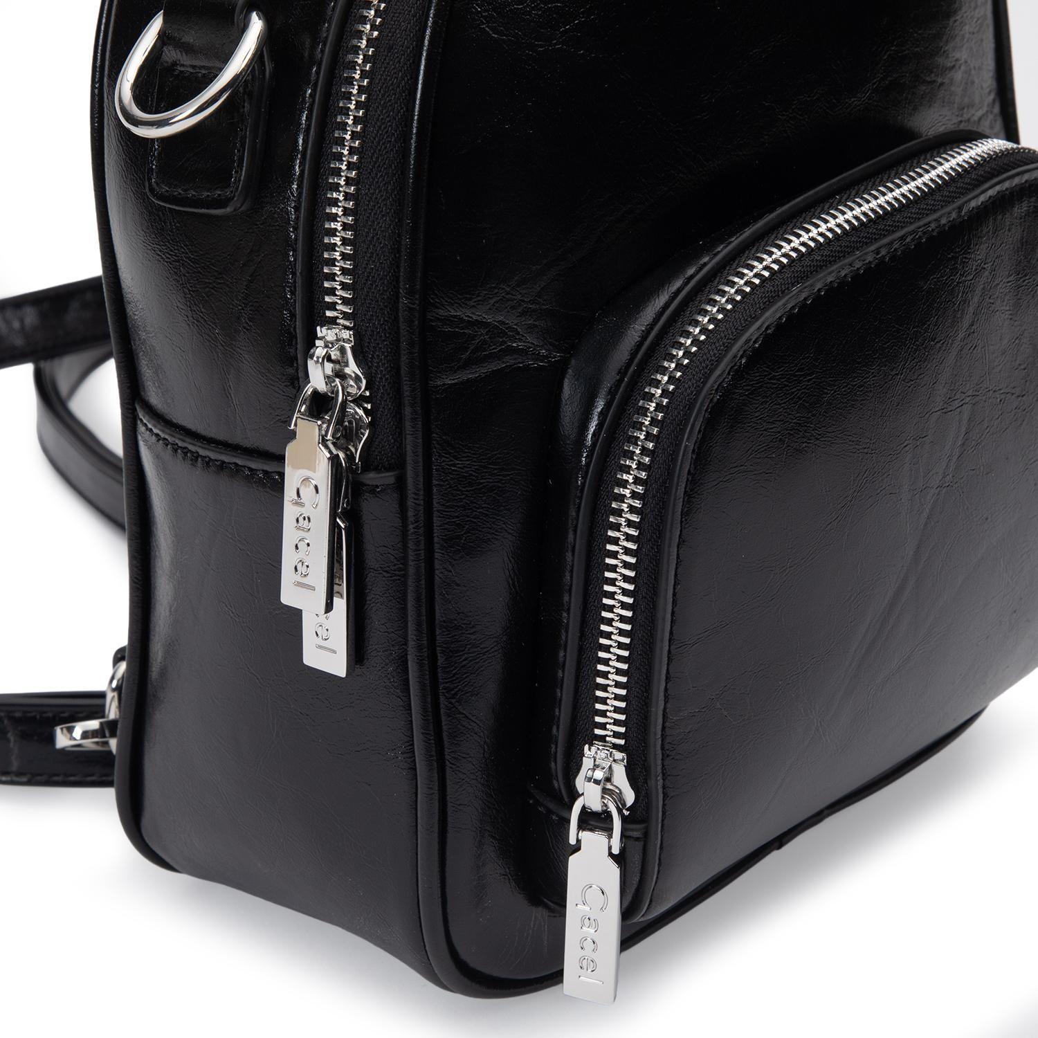 Mochila mujer Gacel negro pequeña-6