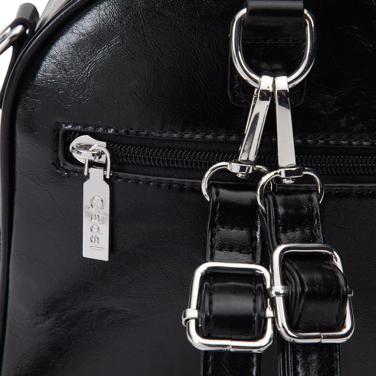 Mochila mujer Gacel negro pequeña-9