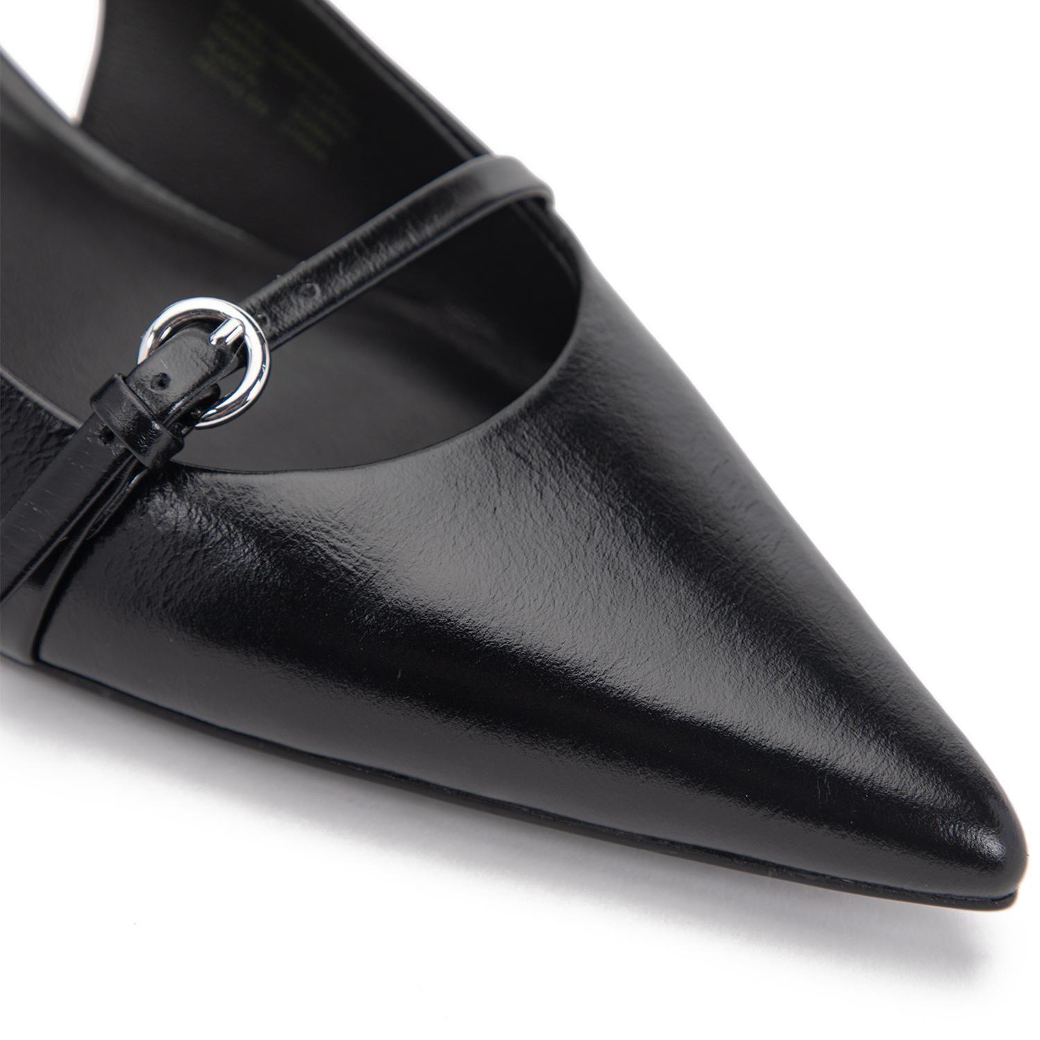 Zapato de cuero mujer Gacel negro Tini 0661457-5
