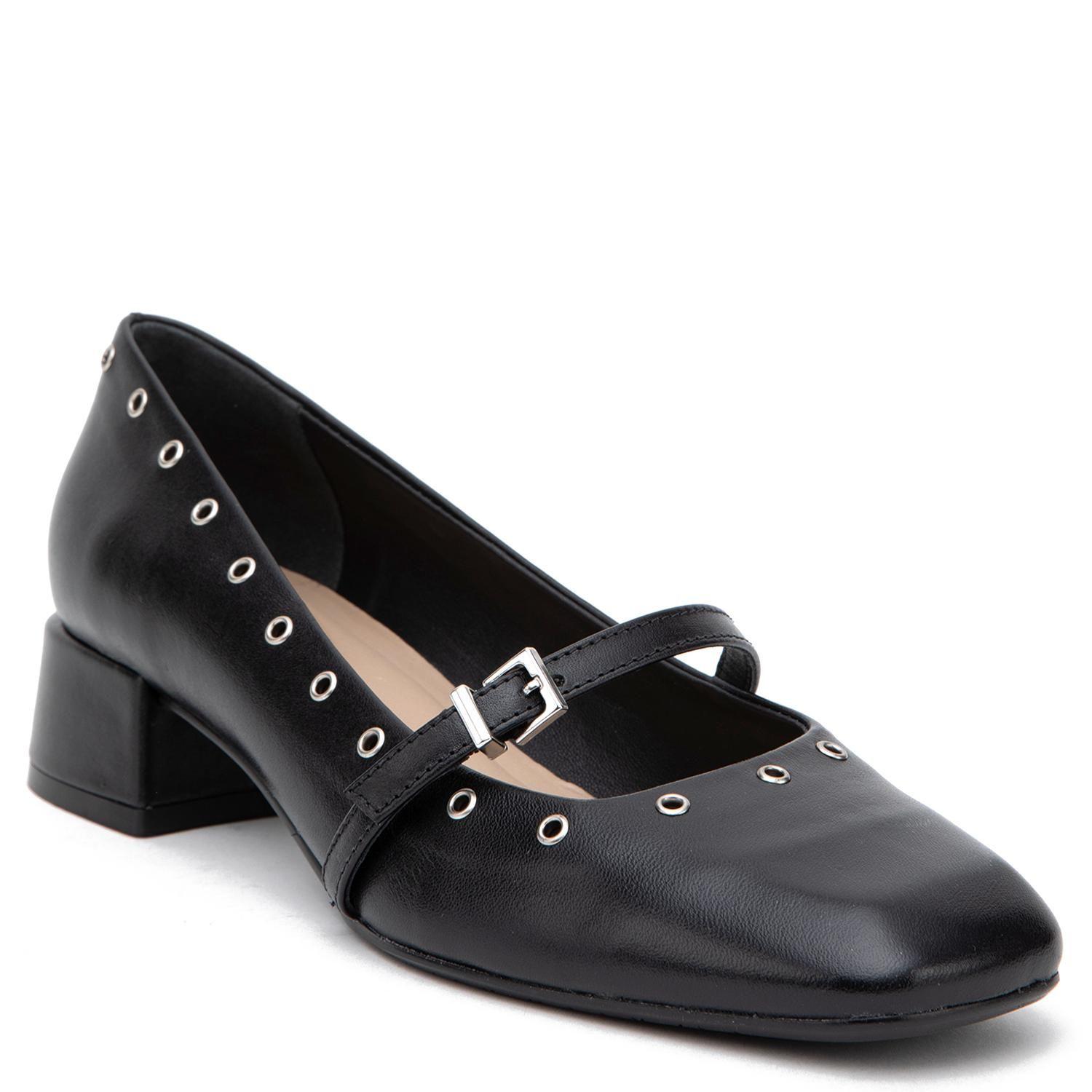 Zapato de cuero mujer Gacel negro Ophelia 0660954-2