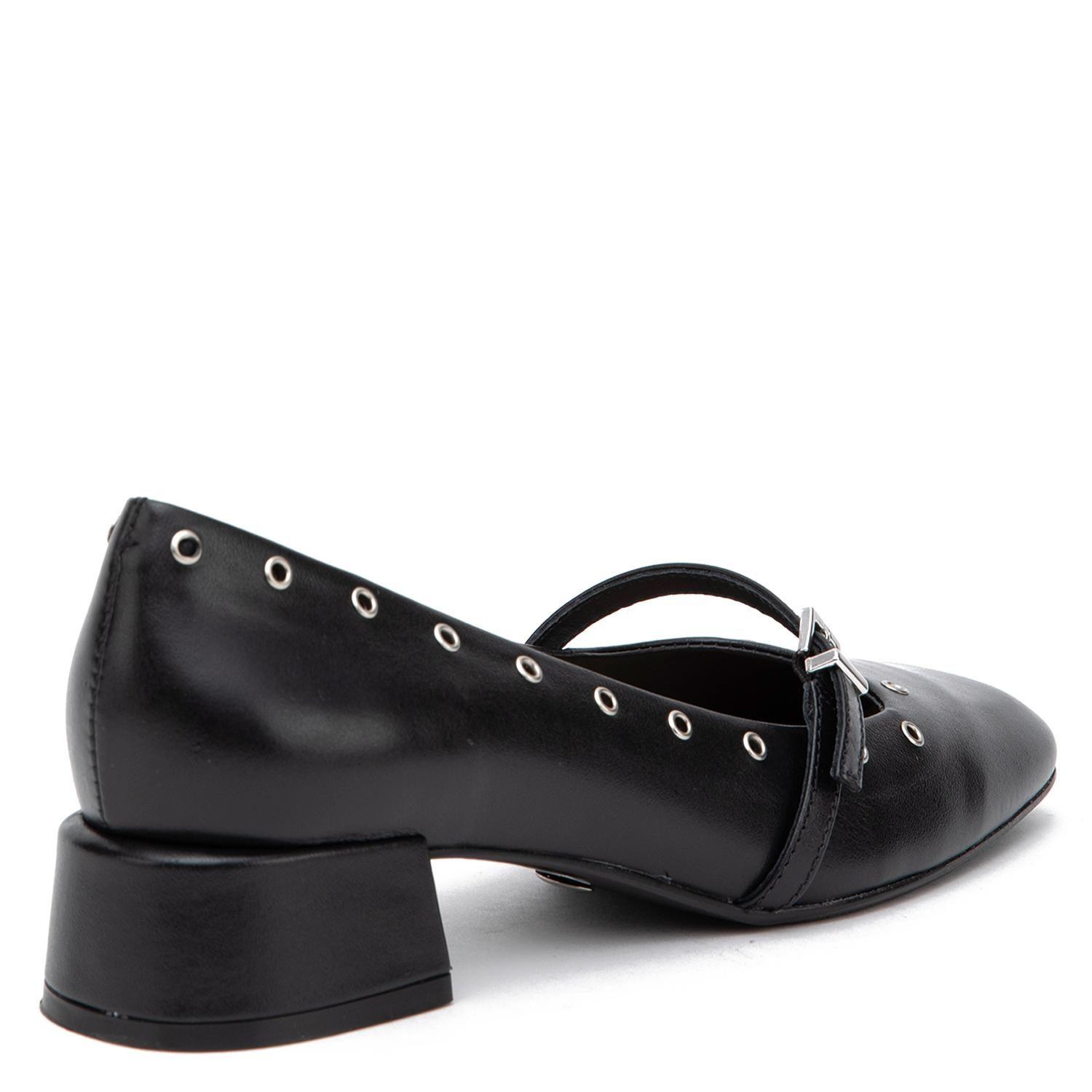 Zapato de cuero mujer Gacel negro Ophelia 0660954-4
