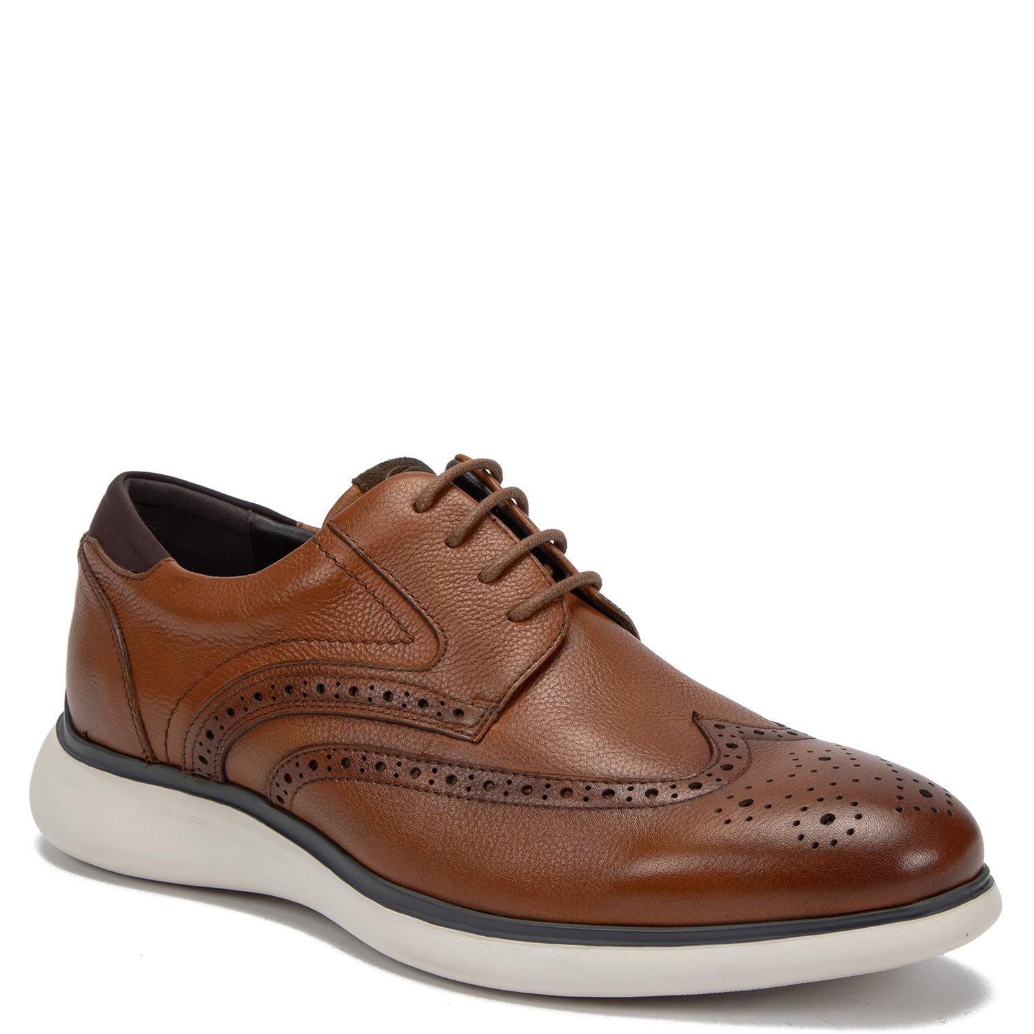 Zapato de cuero hombre Guante camel Fez-2