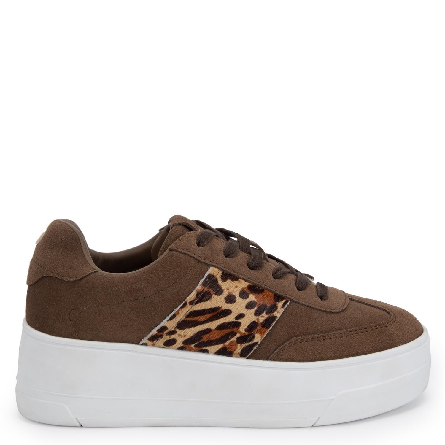 Zapatilla de cuero mujer Gacel cafe Rosi 0661403-2
