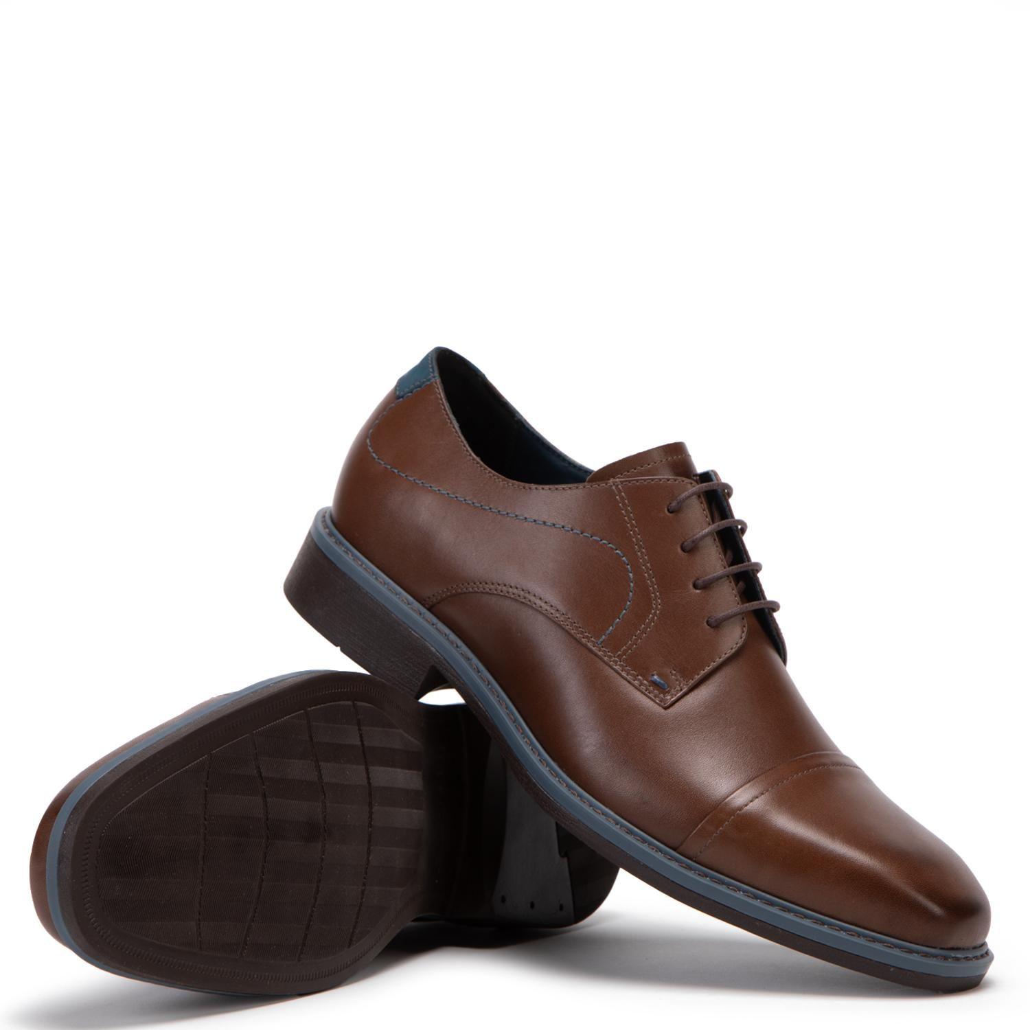 Zapato de cuero hombre Guante brandy Toronto-3
