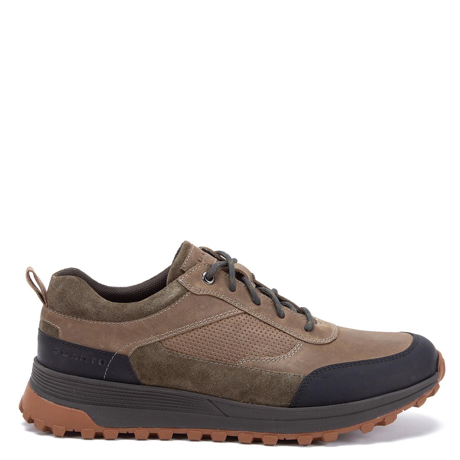 Zapato de cuero hombre Guante olivo Edmod-0