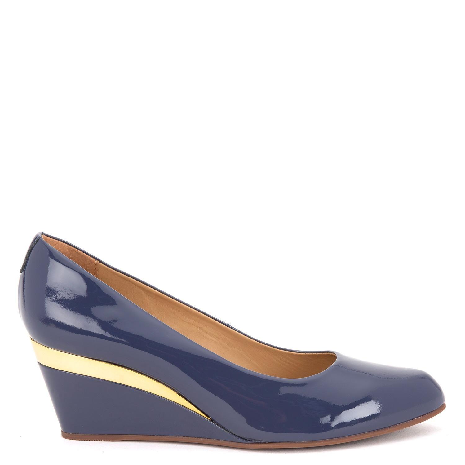 Zapato de cuero mujer Gacel Marino Ivonne 0659947-0