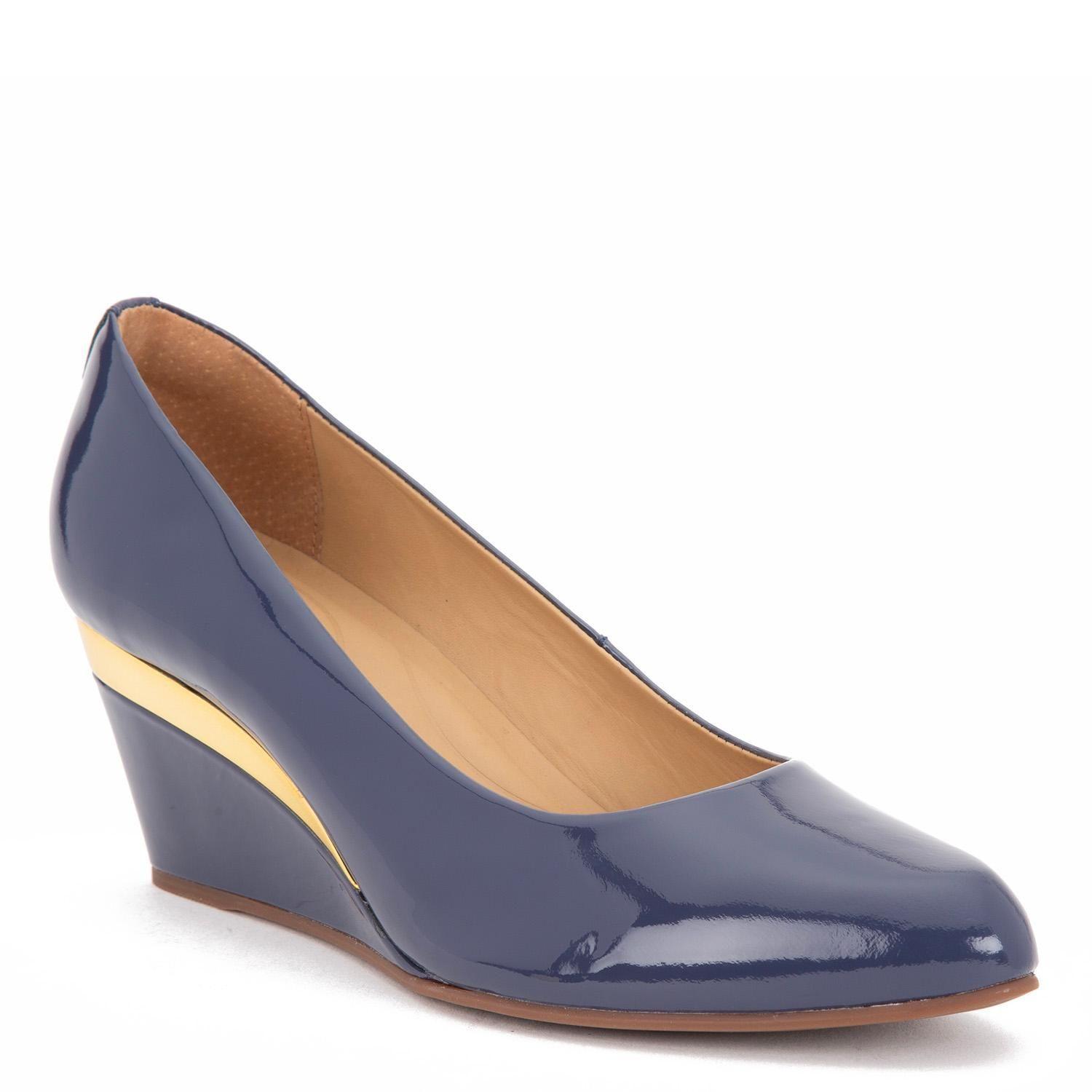 Zapato de cuero mujer Gacel Marino Ivonne 0659947-4