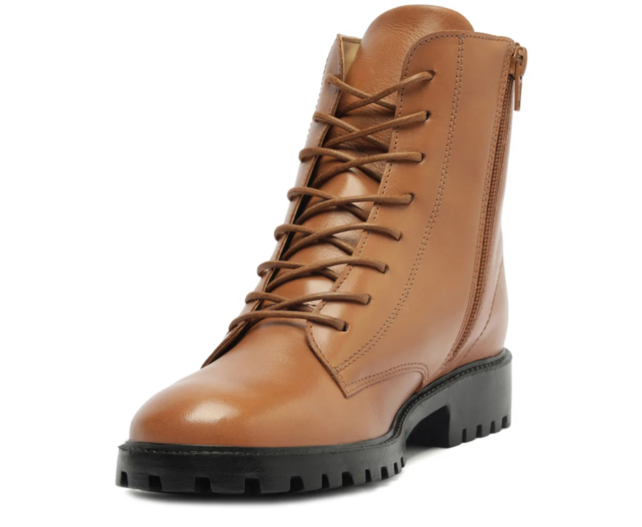 Botin de cuero mujer Anacapri Cafe Olivia C3069800020003-2