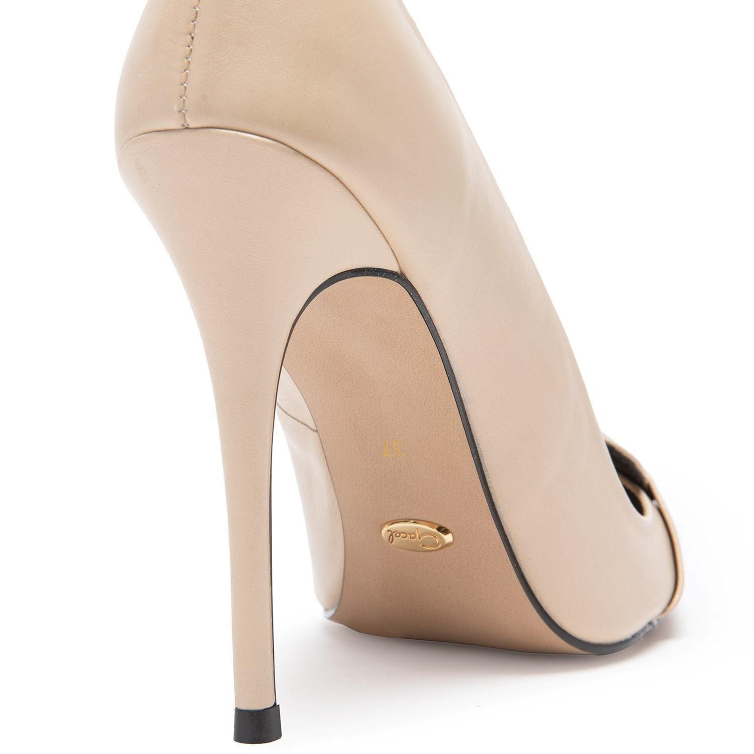 Zapato de cuero mujer Gacel Off White Sefora 0659380-3